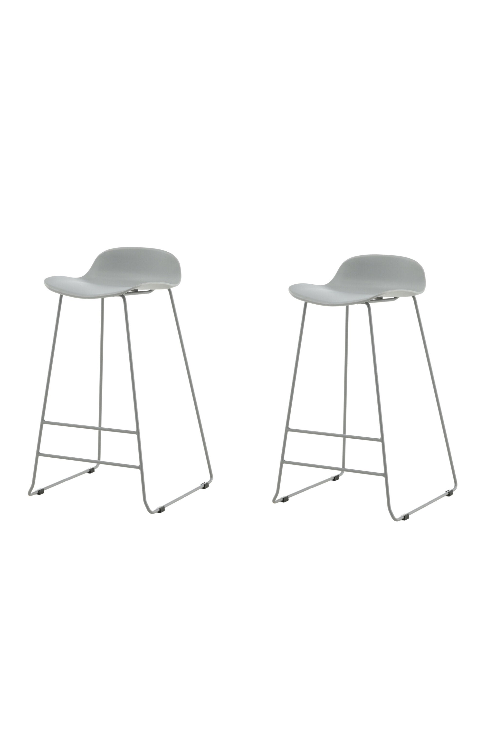 Wave Barstuhl in Grau präsentiert im Onlineshop von KAQTU Design AG. Barstuhl ist von Venture Home