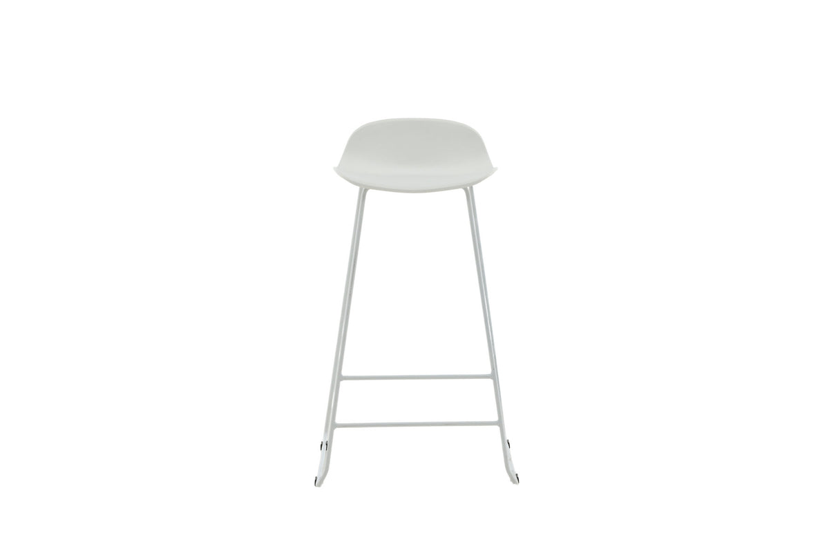 Wave Barstuhl in Weiss präsentiert im Onlineshop von KAQTU Design AG. Barstuhl ist von Venture Home