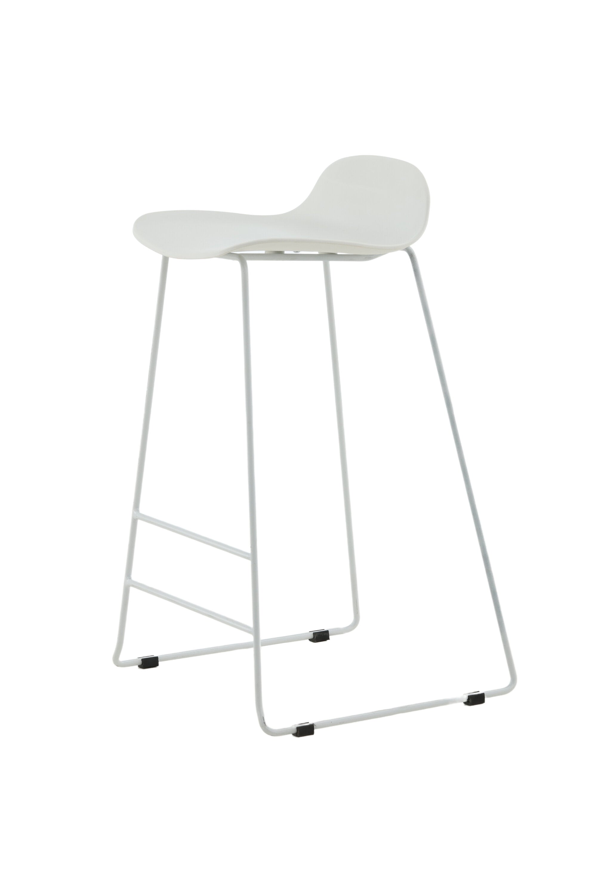 Wave Barstuhl in Weiss präsentiert im Onlineshop von KAQTU Design AG. Barstuhl ist von Venture Home