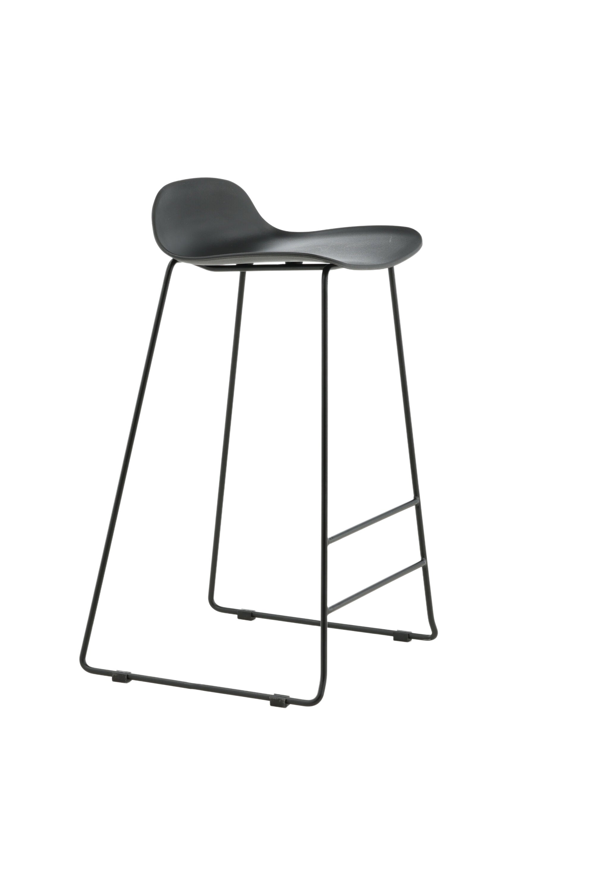 Wave Barstuhl in Schwarz präsentiert im Onlineshop von KAQTU Design AG. Barstuhl ist von Venture Home