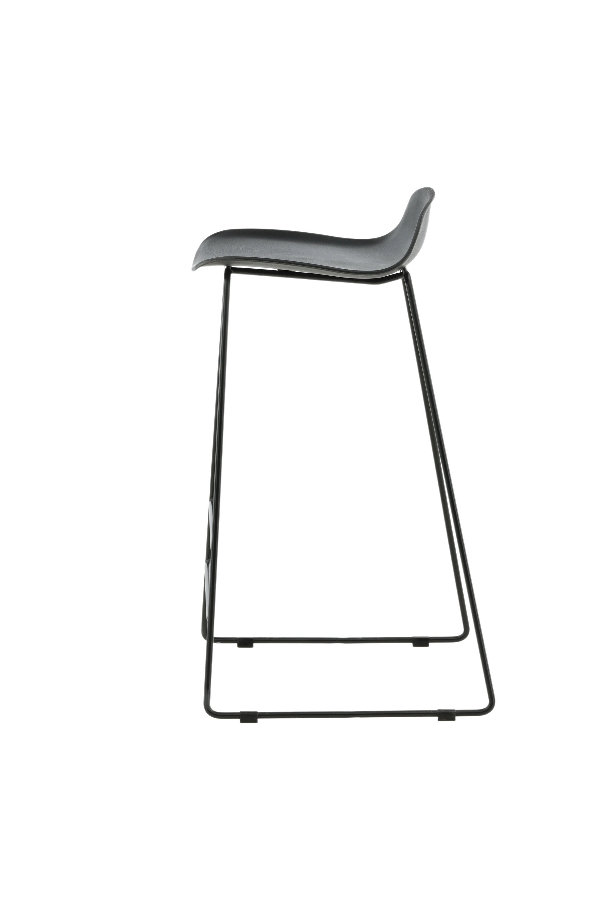 Wave Barstuhl in Schwarz präsentiert im Onlineshop von KAQTU Design AG. Barstuhl ist von Venture Home