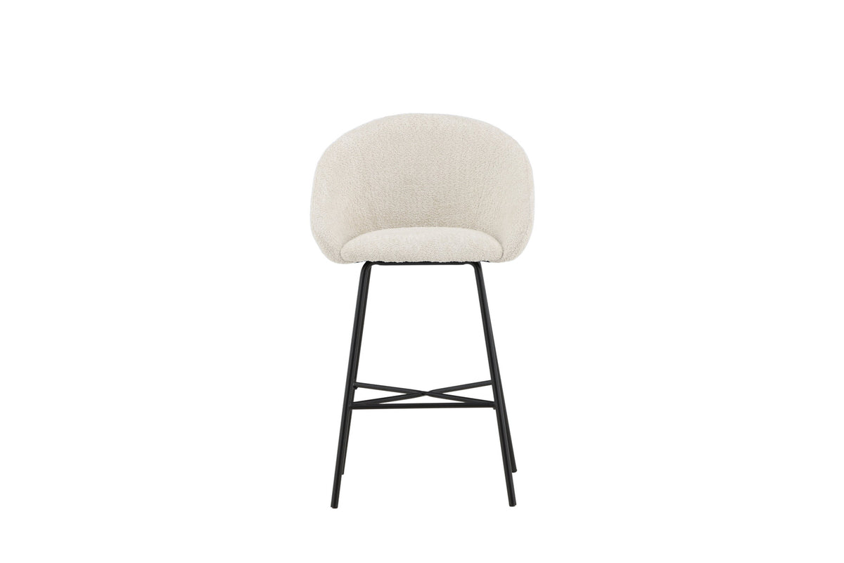 Velvet Barstuhl in Weiss präsentiert im Onlineshop von KAQTU Design AG. Barstuhl ist von Venture Home