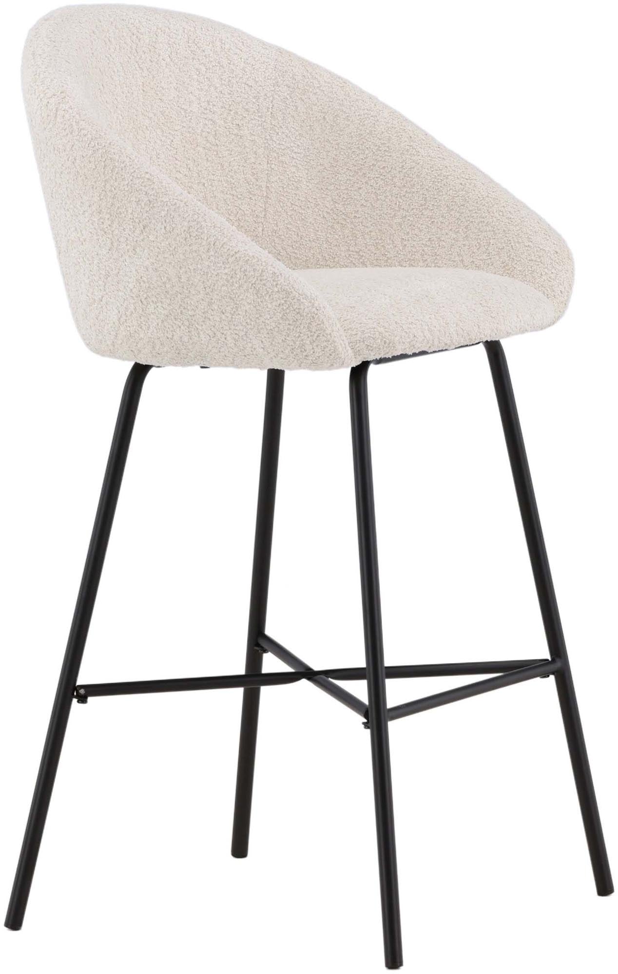 Stilvoller Velvet Barstuhl von Venture Home: Hochwertiger Samt und robuste Beine vereinen Komfort und Eleganz für Ihr Zuhause.