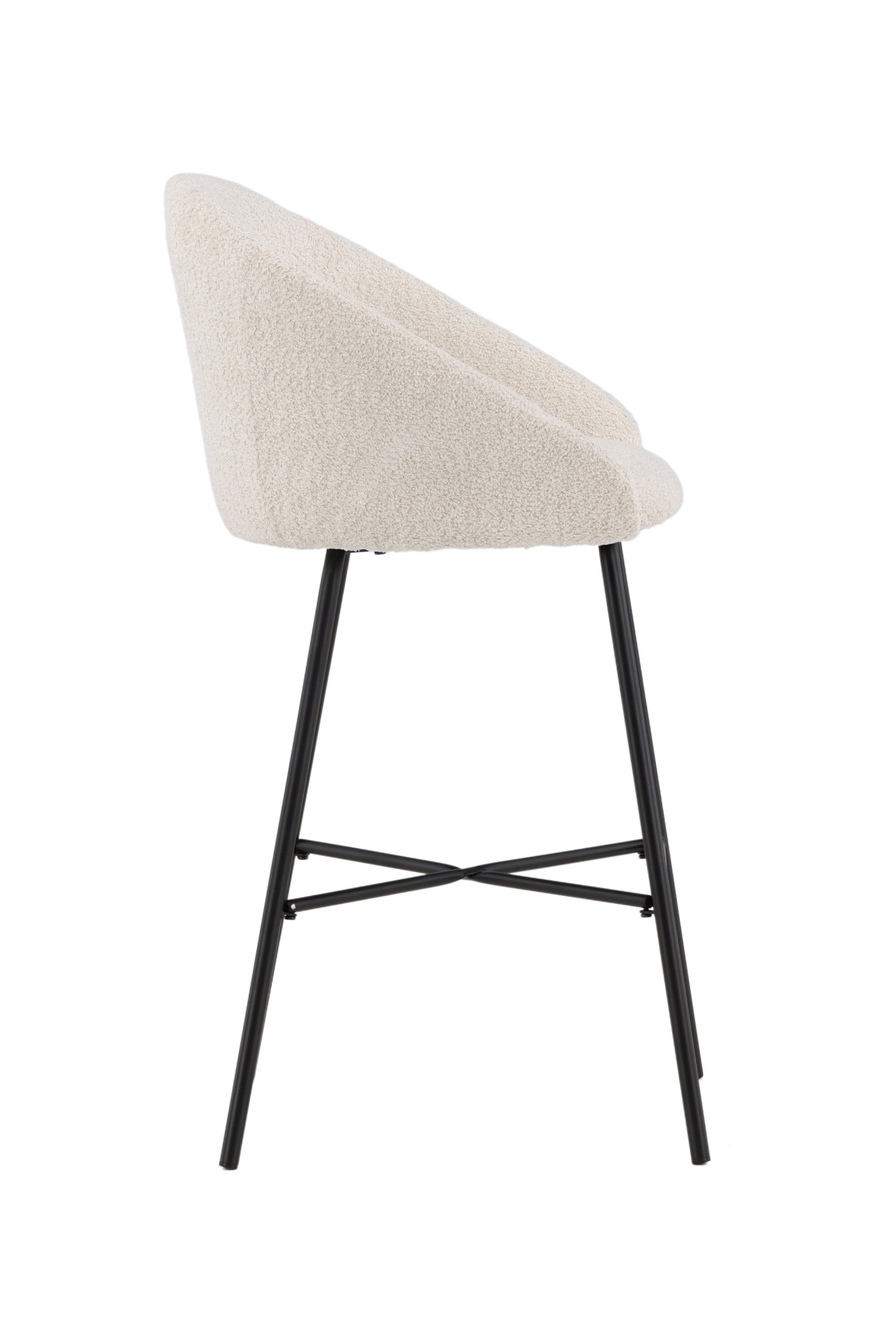 Velvet Barstuhl in Weiss präsentiert im Onlineshop von KAQTU Design AG. Barstuhl ist von Venture Home
