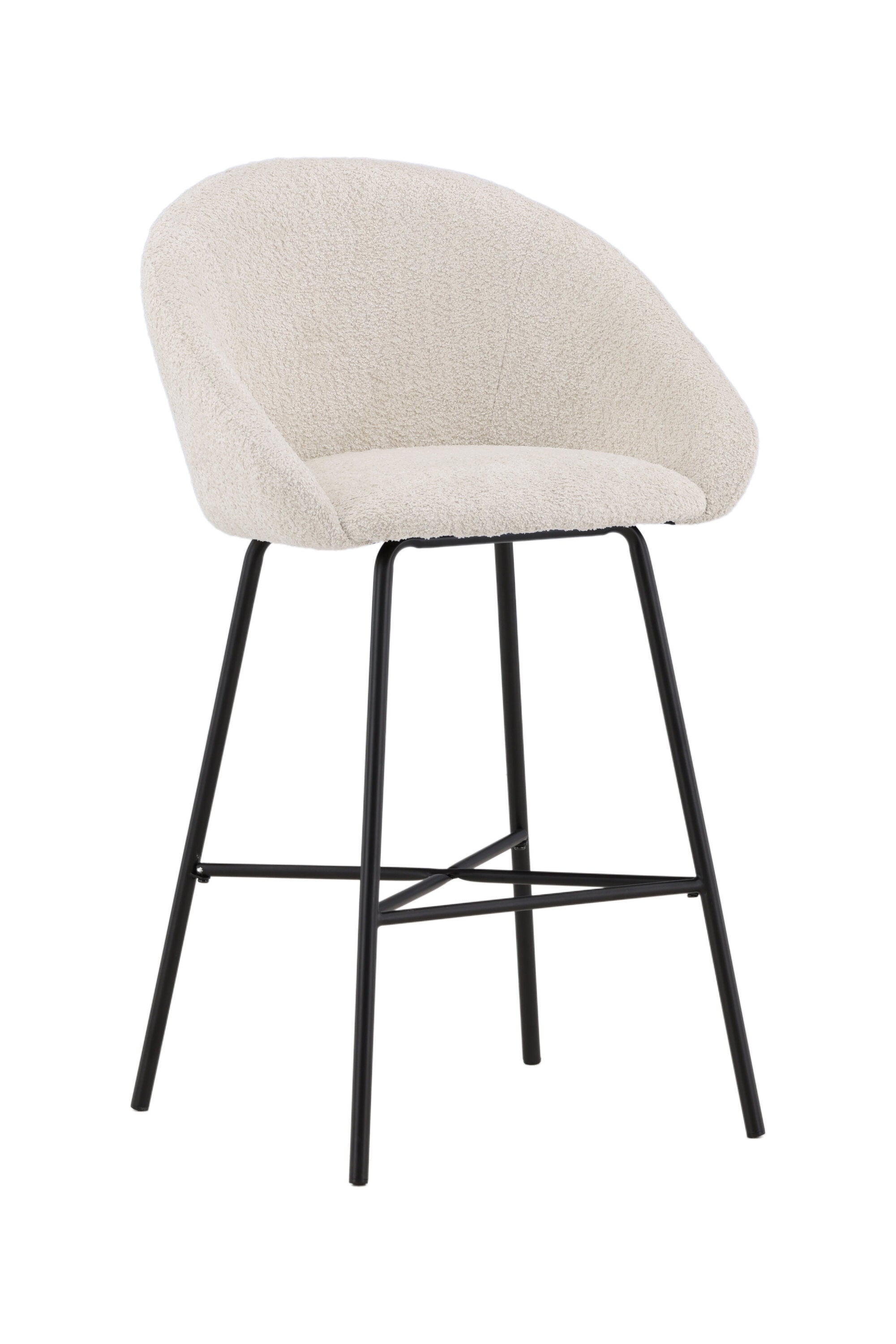 Velvet Barstuhl in Weiss präsentiert im Onlineshop von KAQTU Design AG. Barstuhl ist von Venture Home