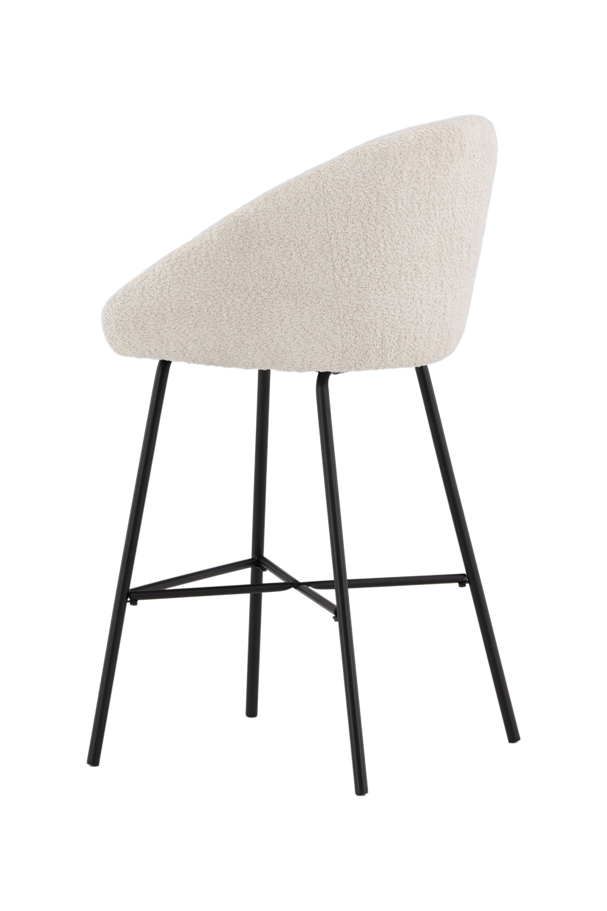 Velvet Barstuhl in Weiss präsentiert im Onlineshop von KAQTU Design AG. Barstuhl ist von Venture Home
