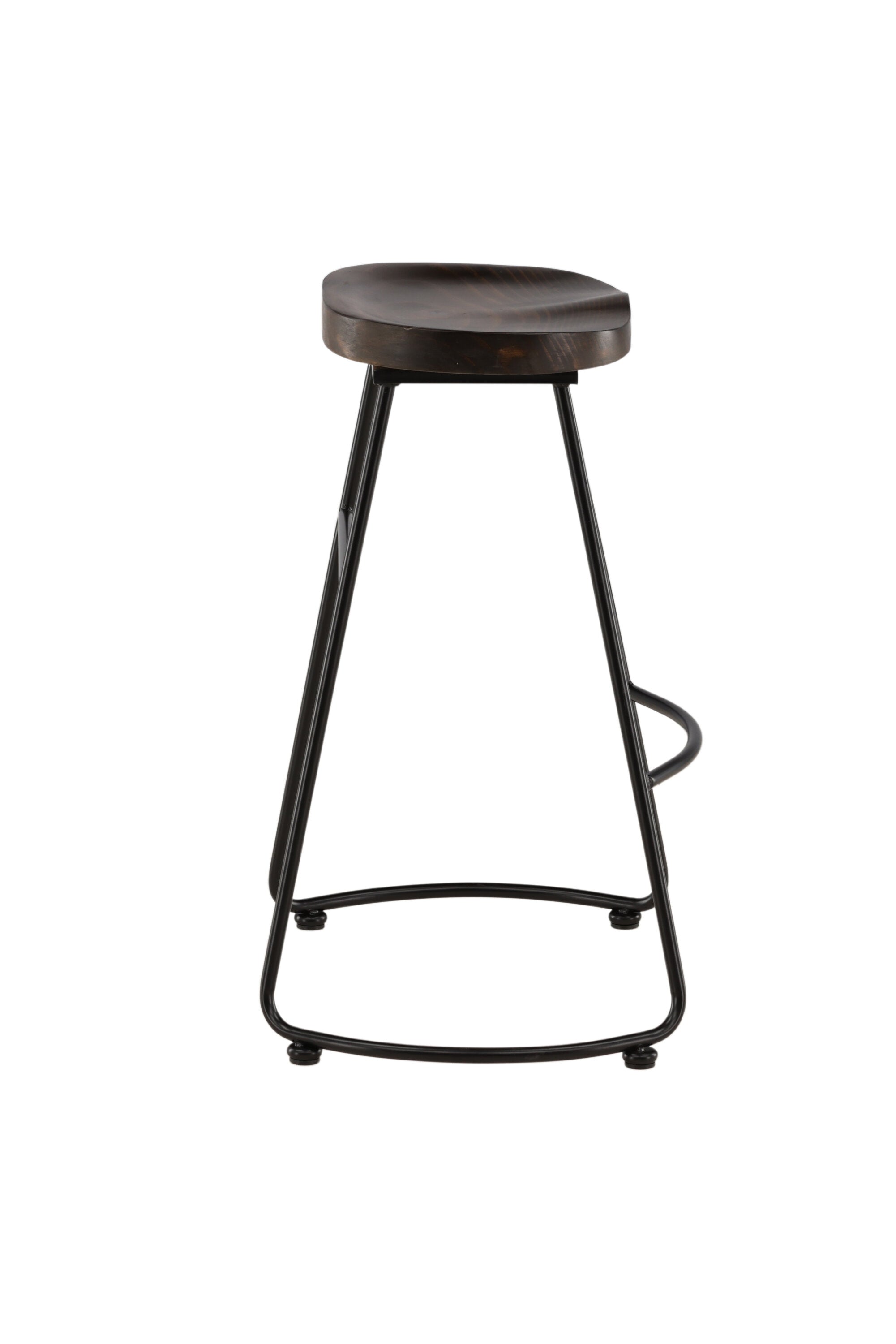 Ozark Barstuhl in Schwarz präsentiert im Onlineshop von KAQTU Design AG. Barhocker ist von Venture Home