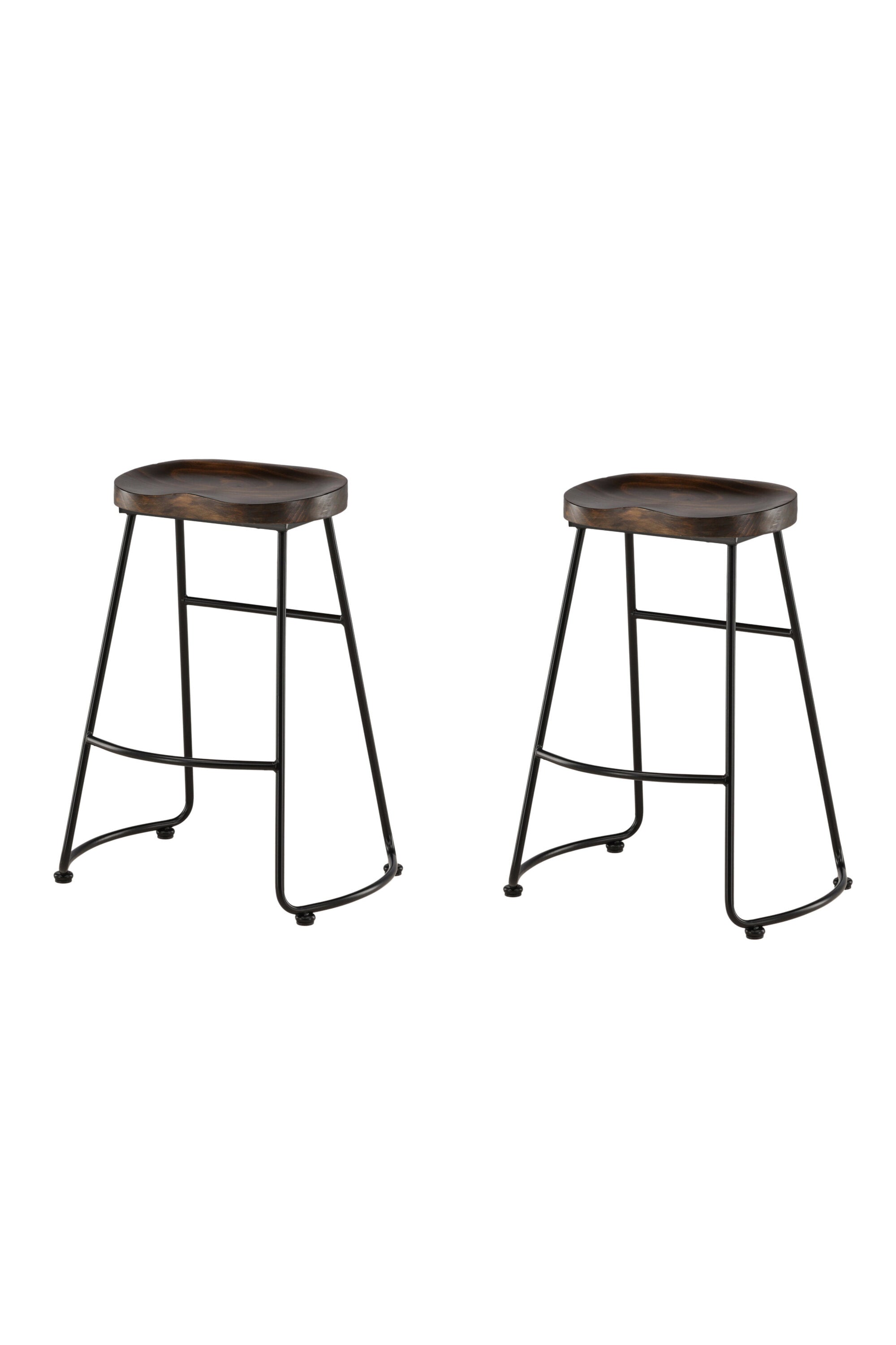 Ozark Barstuhl in Schwarz präsentiert im Onlineshop von KAQTU Design AG. Barhocker ist von Venture Home