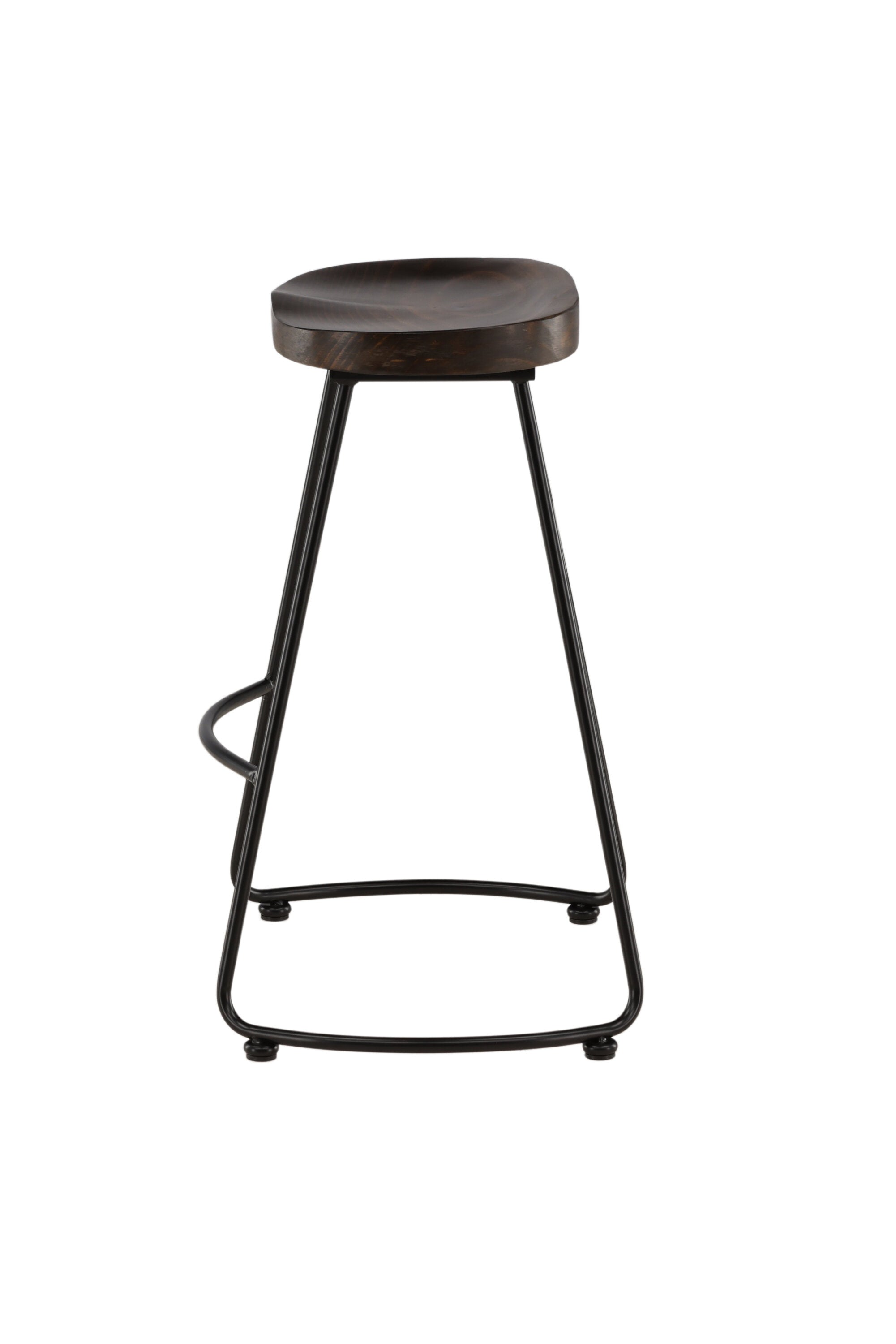Ozark Barstuhl in Schwarz präsentiert im Onlineshop von KAQTU Design AG. Barhocker ist von Venture Home