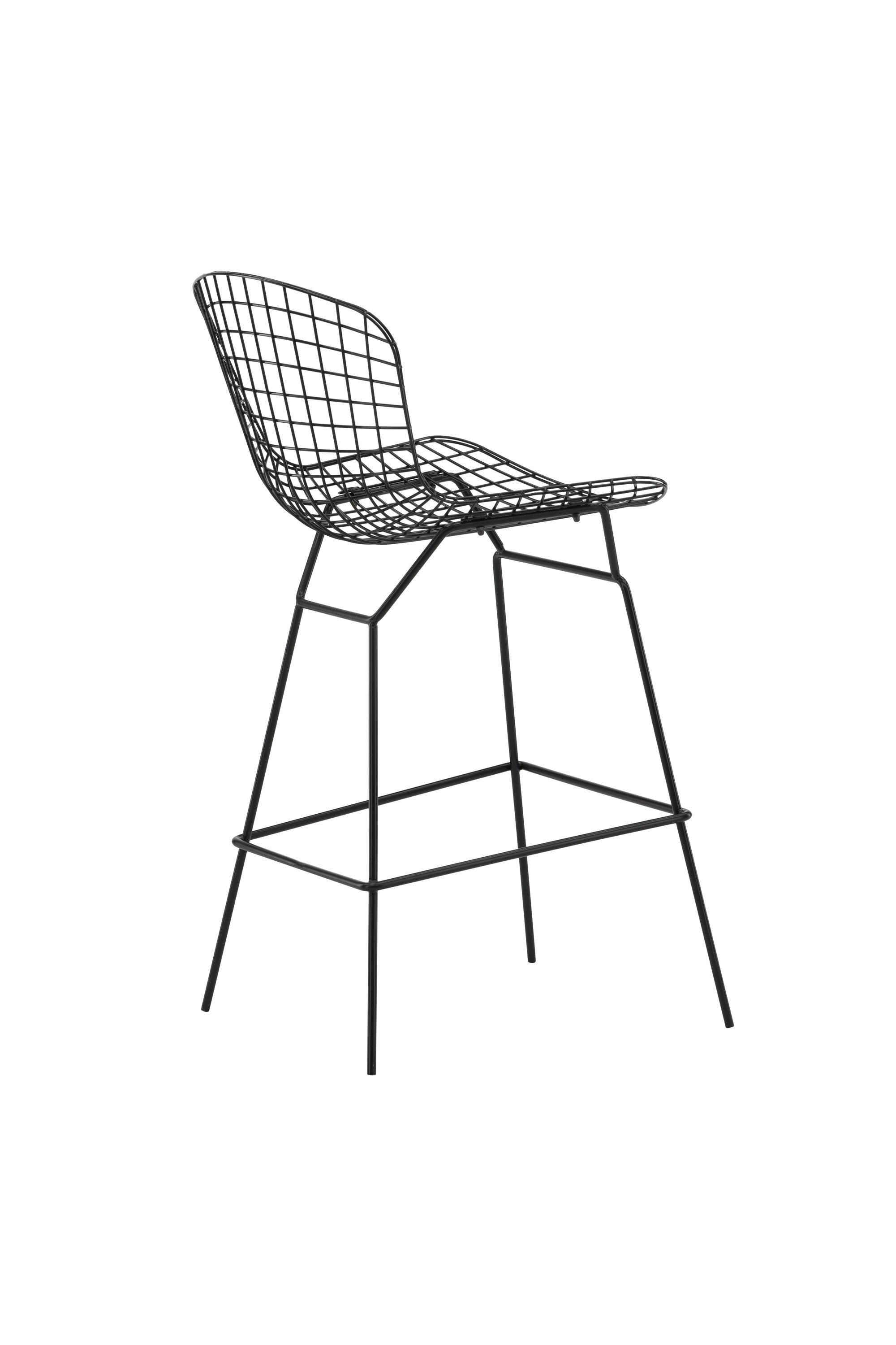 Yuma Stuhl in Schwarz präsentiert im Onlineshop von KAQTU Design AG. Barstuhl ist von Venture Home