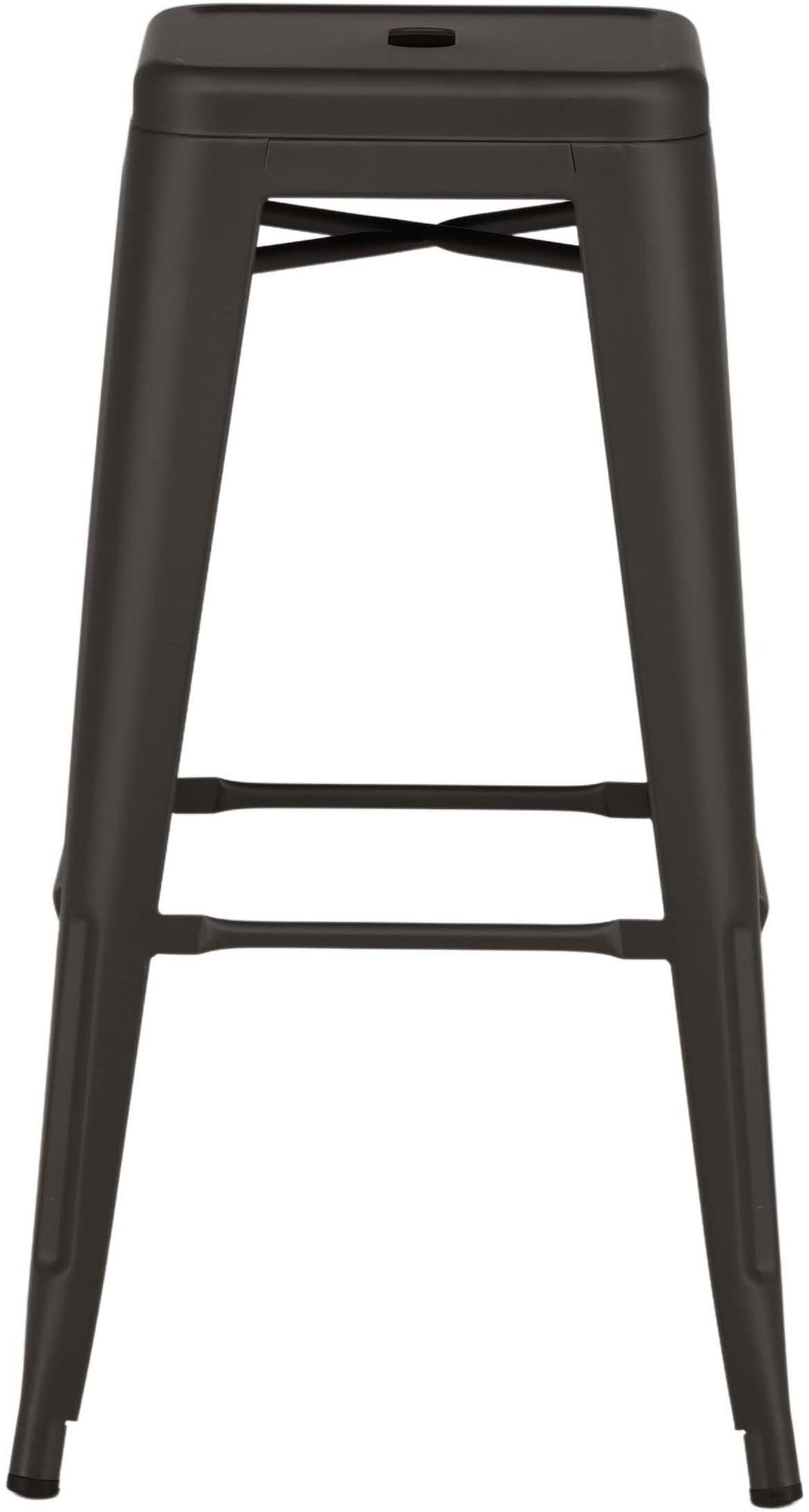 Eleganter Tempe Barstuhl von Venture Home in sanftem Beige. Ideal für moderne Räume, bietet Komfort und Stabilität für jeden Anlass.