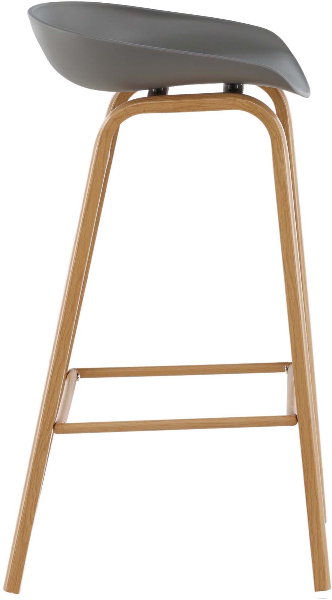 Decatur Barstuhl in Grau präsentiert im Onlineshop von KAQTU Design AG. Barstuhl ist von Venture Home