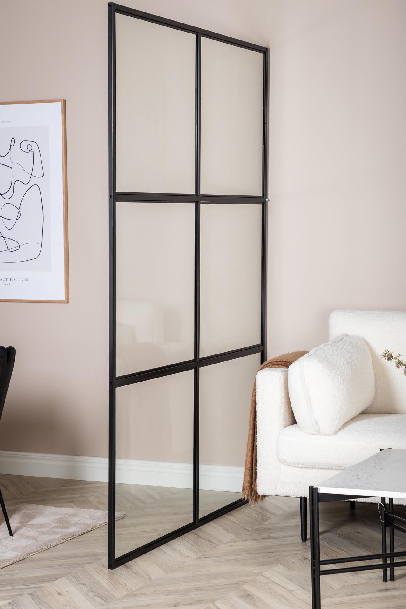 Leif Raumtrenner in Schwarz präsentiert im Onlineshop von KAQTU Design AG. Raumtrenner ist von Venture Home