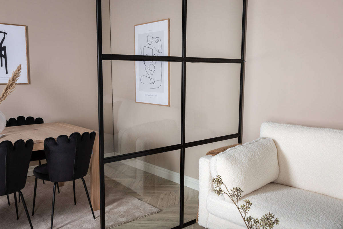 Leif Raumtrenner in Schwarz präsentiert im Onlineshop von KAQTU Design AG. Raumtrenner ist von Venture Home