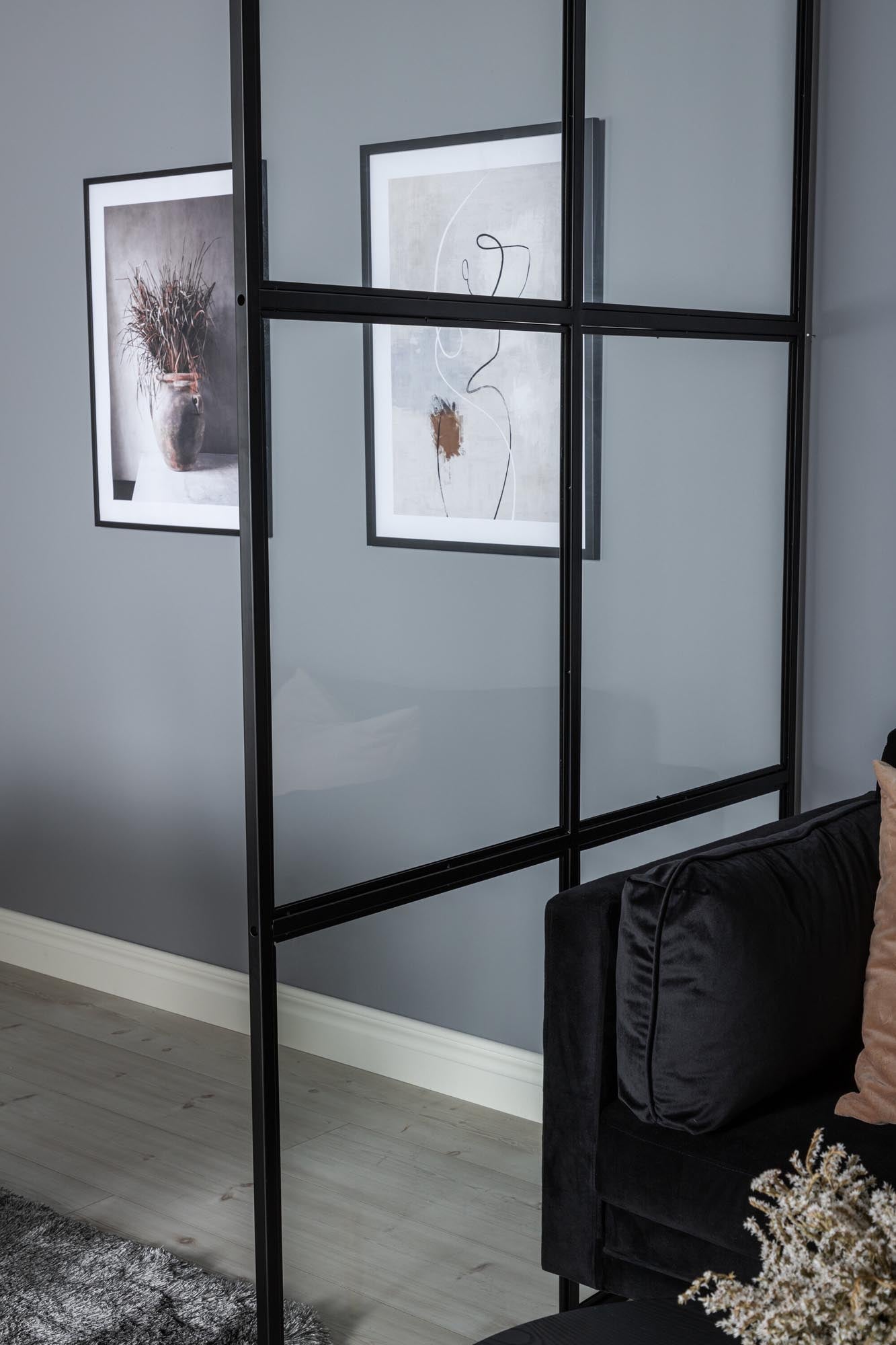 Leif Raumtrenner in Schwarz präsentiert im Onlineshop von KAQTU Design AG. Raumtrenner ist von Venture Home