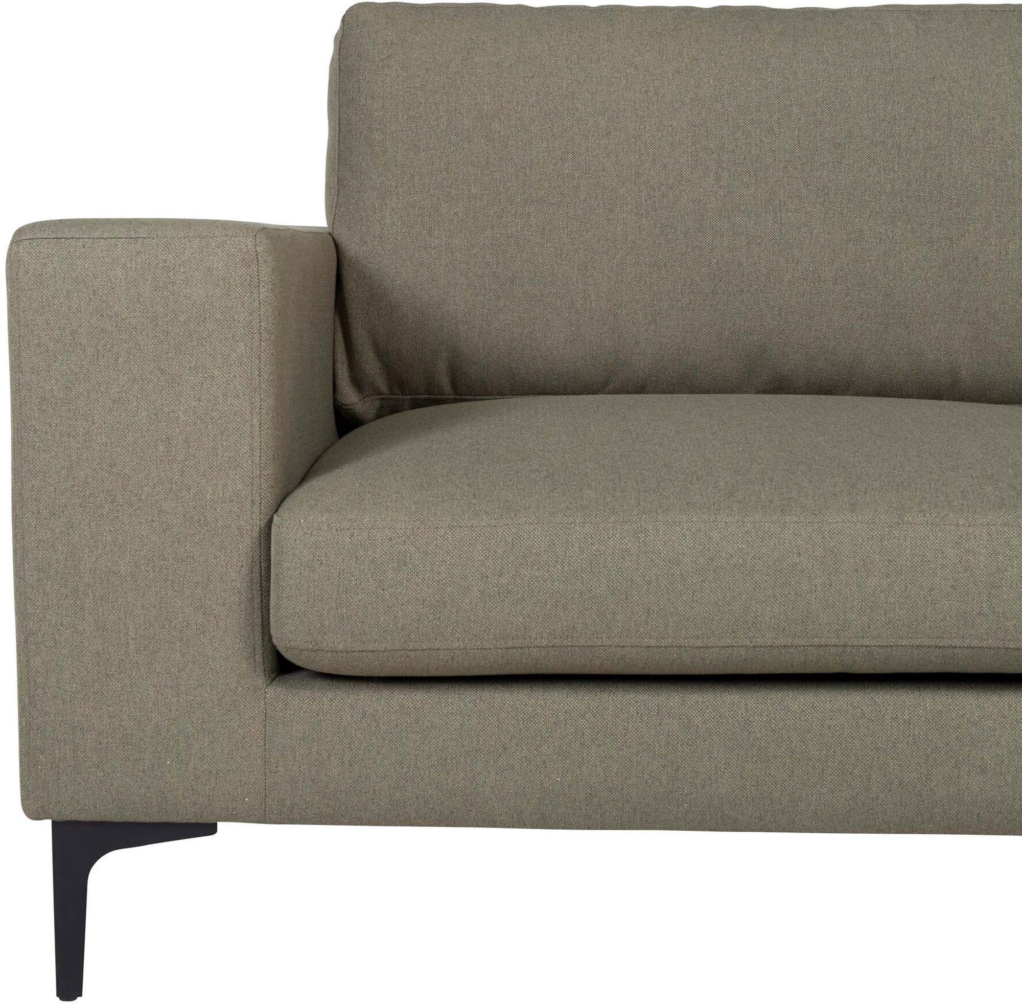Elegantes Bolero Sofa von Venture Home mit samtigem Bezug.