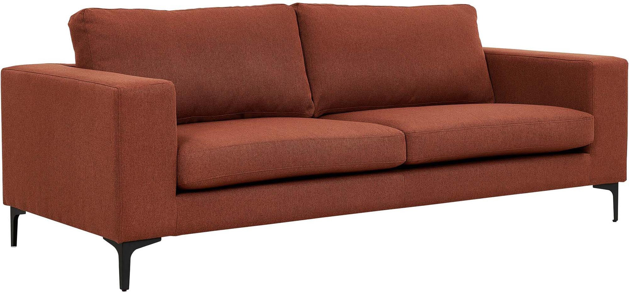 Bolero Sofa in Rot präsentiert im Onlineshop von KAQTU Design AG. 3er Sofa ist von Venture Home
