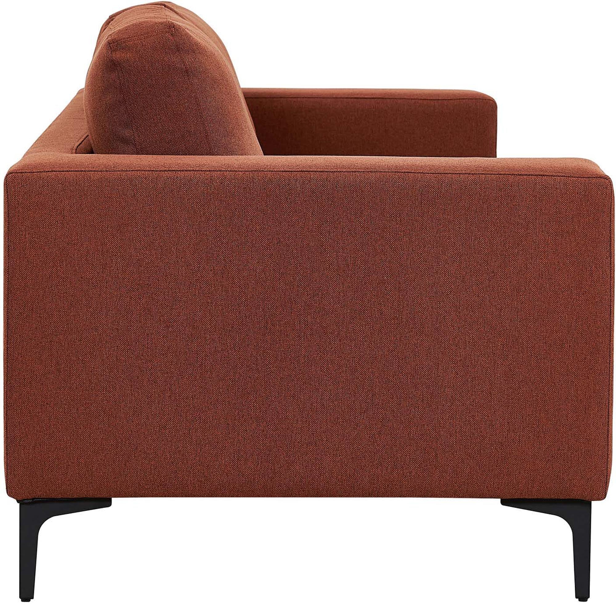 Bolero Sofa in Rot präsentiert im Onlineshop von KAQTU Design AG. 3er Sofa ist von Venture Home