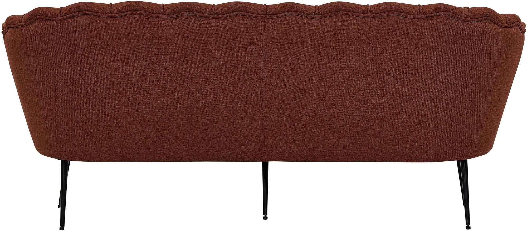 Calais Sofa von Venture Home: Luxuriöses Samtsofa in cremeweiß, ideal für stilvolle Entspannung und gesellige Abende.