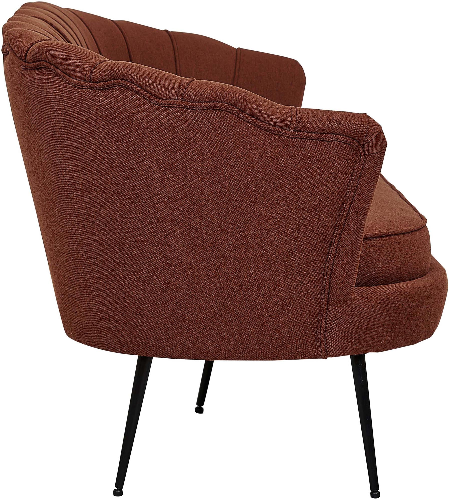 Calais Sofa in Rot präsentiert im Onlineshop von KAQTU Design AG. 3er Sofa ist von Venture Home