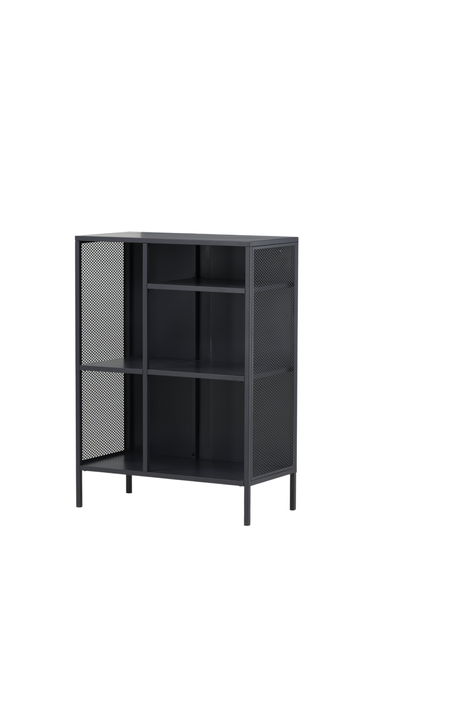 Mischa Regal in Grau präsentiert im Onlineshop von KAQTU Design AG. Standregal ist von Venture Home