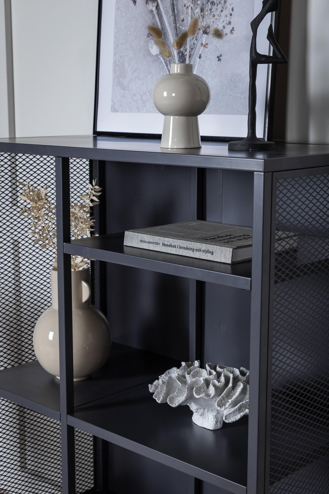 Mischa Regal in Grau präsentiert im Onlineshop von KAQTU Design AG. Standregal ist von Venture Home