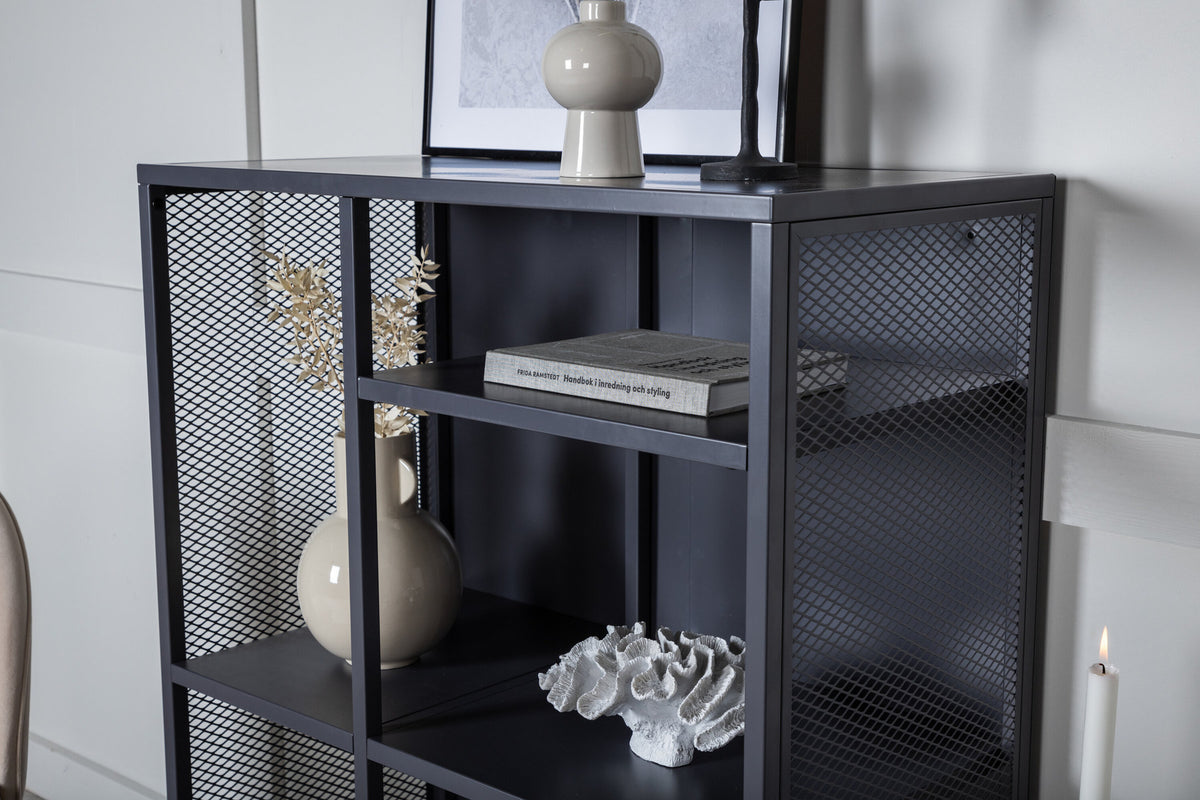 Mischa Regal in Grau präsentiert im Onlineshop von KAQTU Design AG. Standregal ist von Venture Home