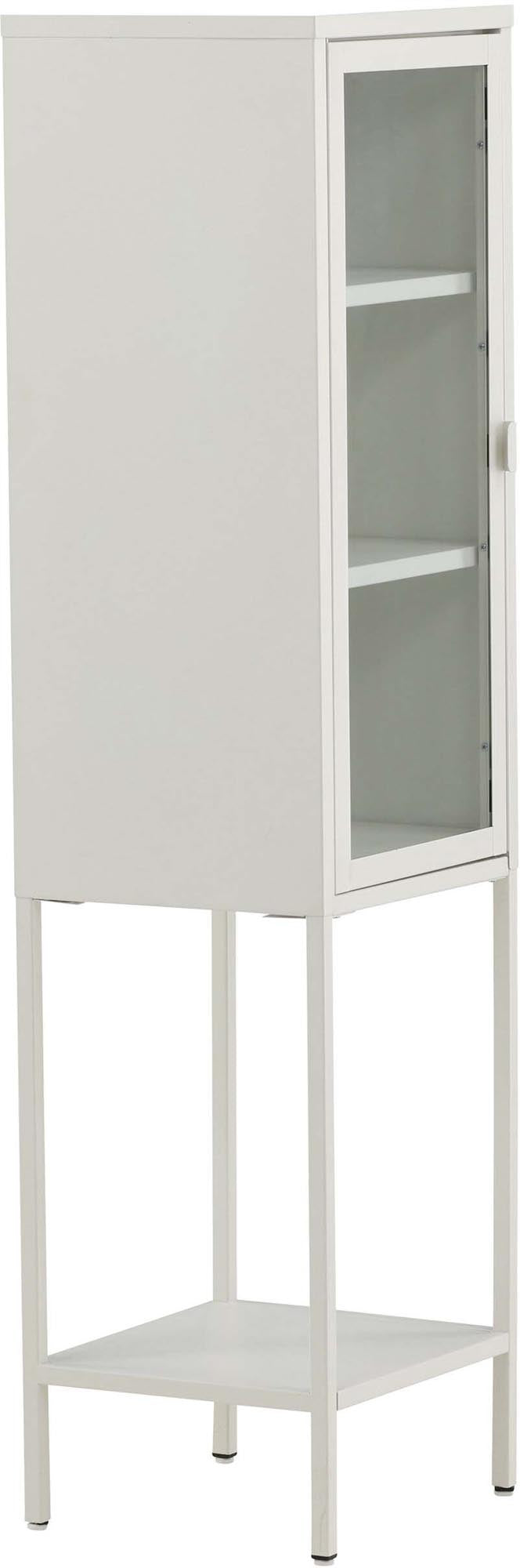 Mischa Kabinett von Venture Home: Eleganter Schrank im Industriedesign, ideal für kleine Räume und stilvolle Präsentation.