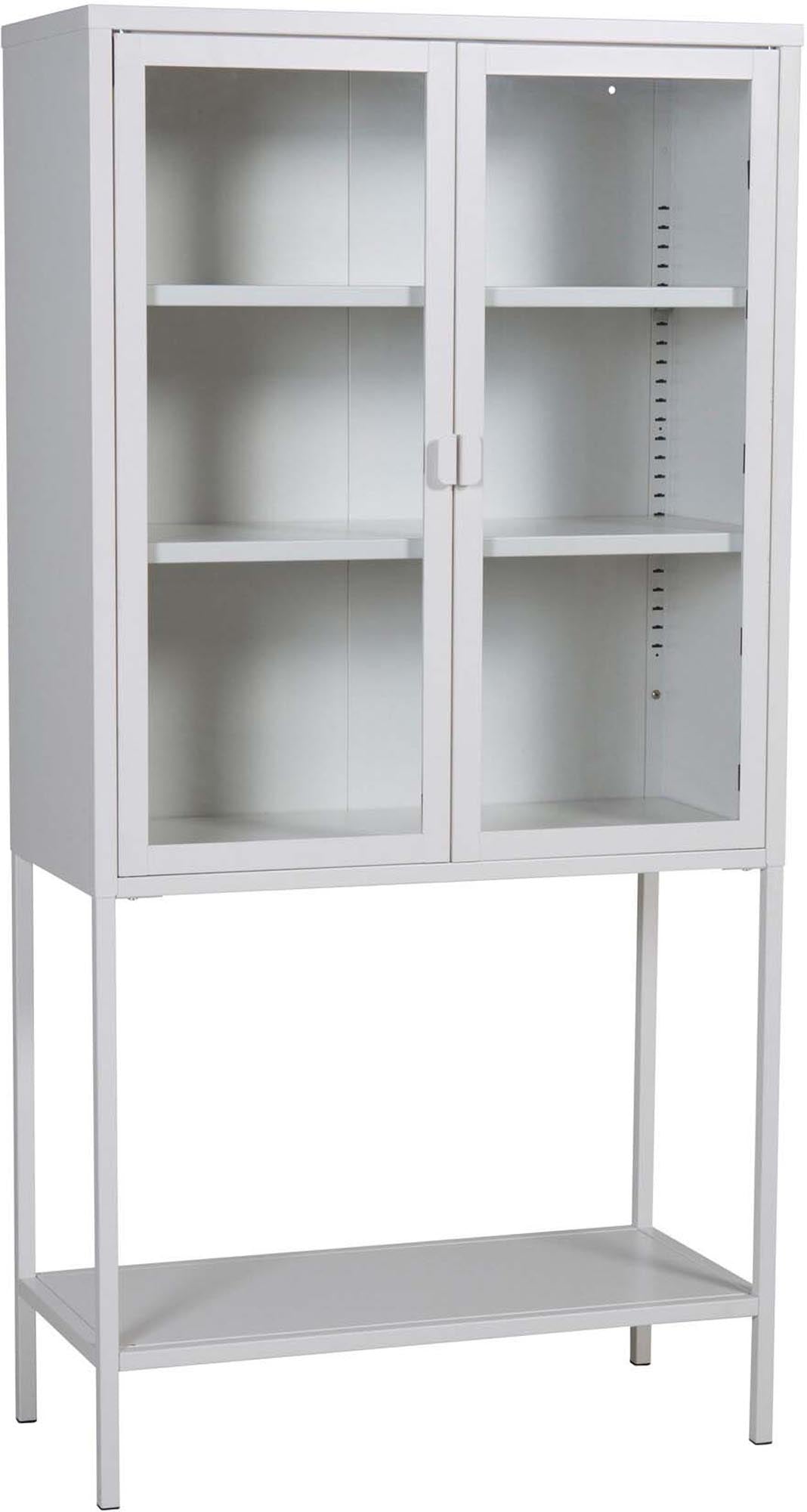 Mischa Kabinett in Weiss präsentiert im Onlineshop von KAQTU Design AG. Cabinet ist von Venture Home