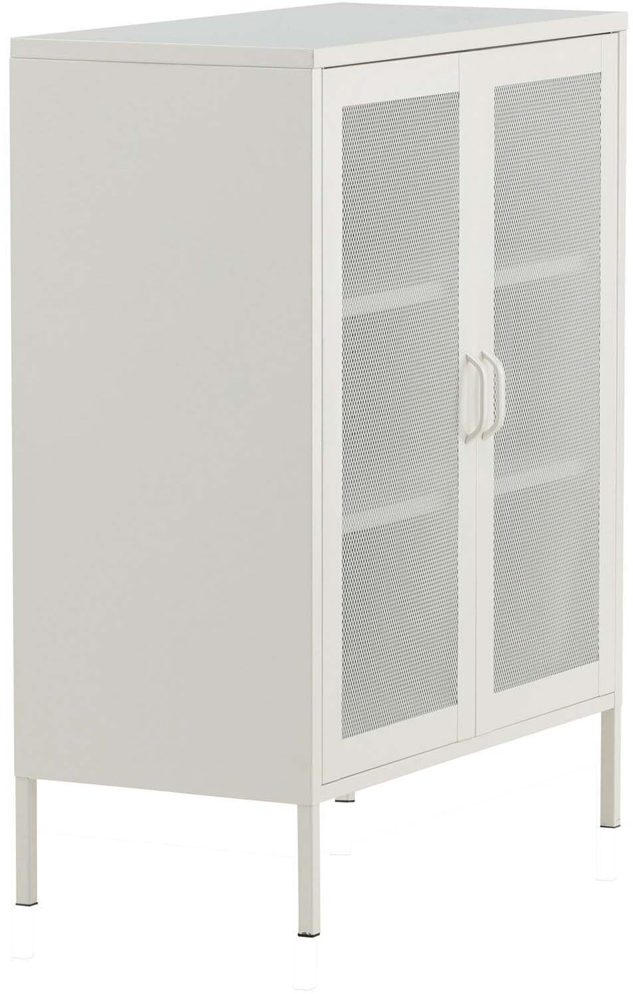 Mischa Kabinett von Venture Home: Stilvoller Schrank im Industriedesign, ideal für kleine Räume und elegante Präsentation Ihrer Schätze.