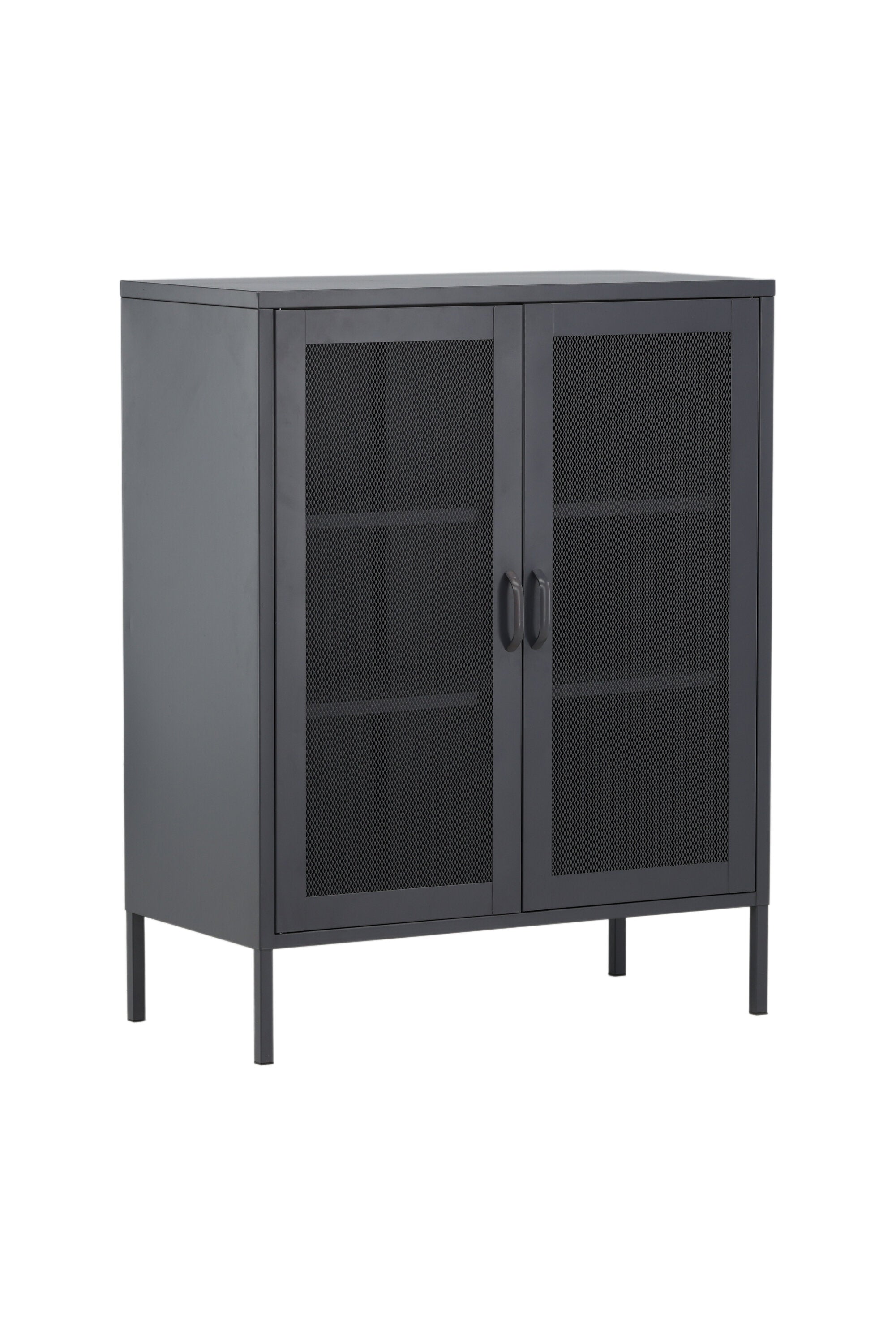 Mischa Kabinett in Grau präsentiert im Onlineshop von KAQTU Design AG. Cabinet ist von Venture Home