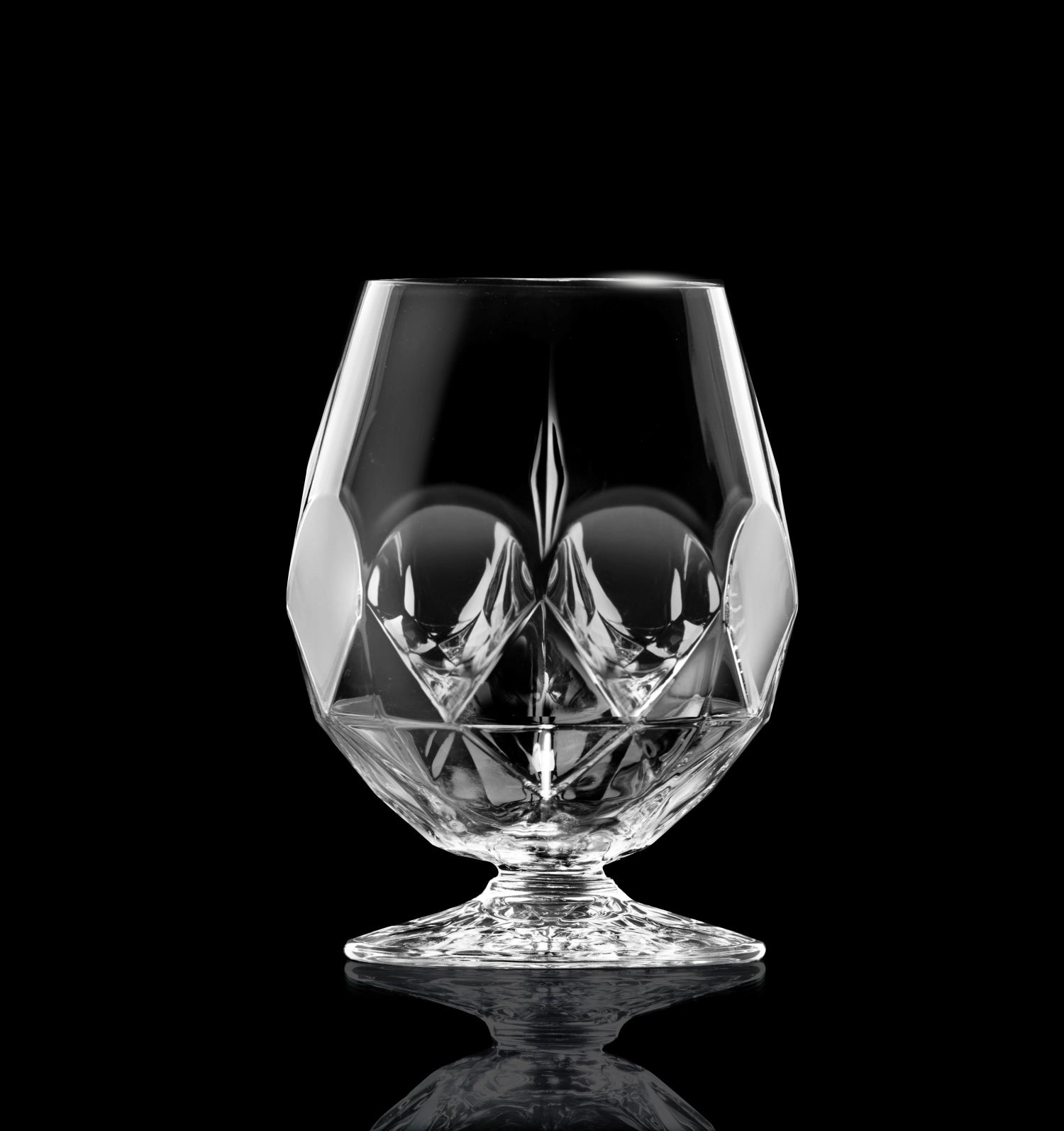 Stilvolles 6er Set Alkemist Stemless Kelche von RCR, Ø10 cm, H12.8 cm, 53cl, perfekt für edle Getränke und festliche Anlässe.