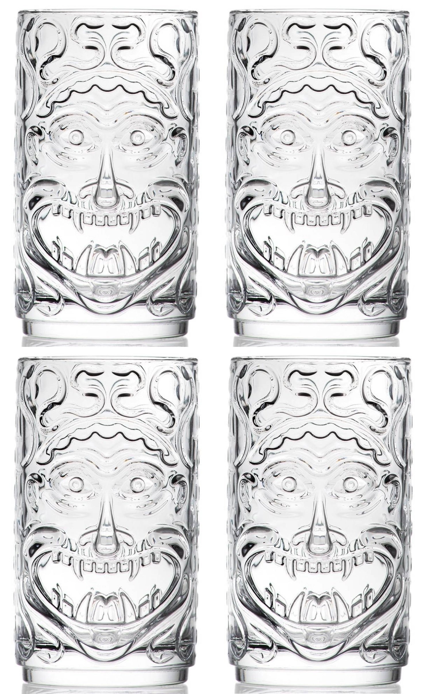 Entdecken Sie das 4er Set Tiki Sardinia Tumbler von RCR – stilvolle Gläser aus hochwertigem Glas, perfekt für Cocktails und mehr. Pflegeleicht und elegant!