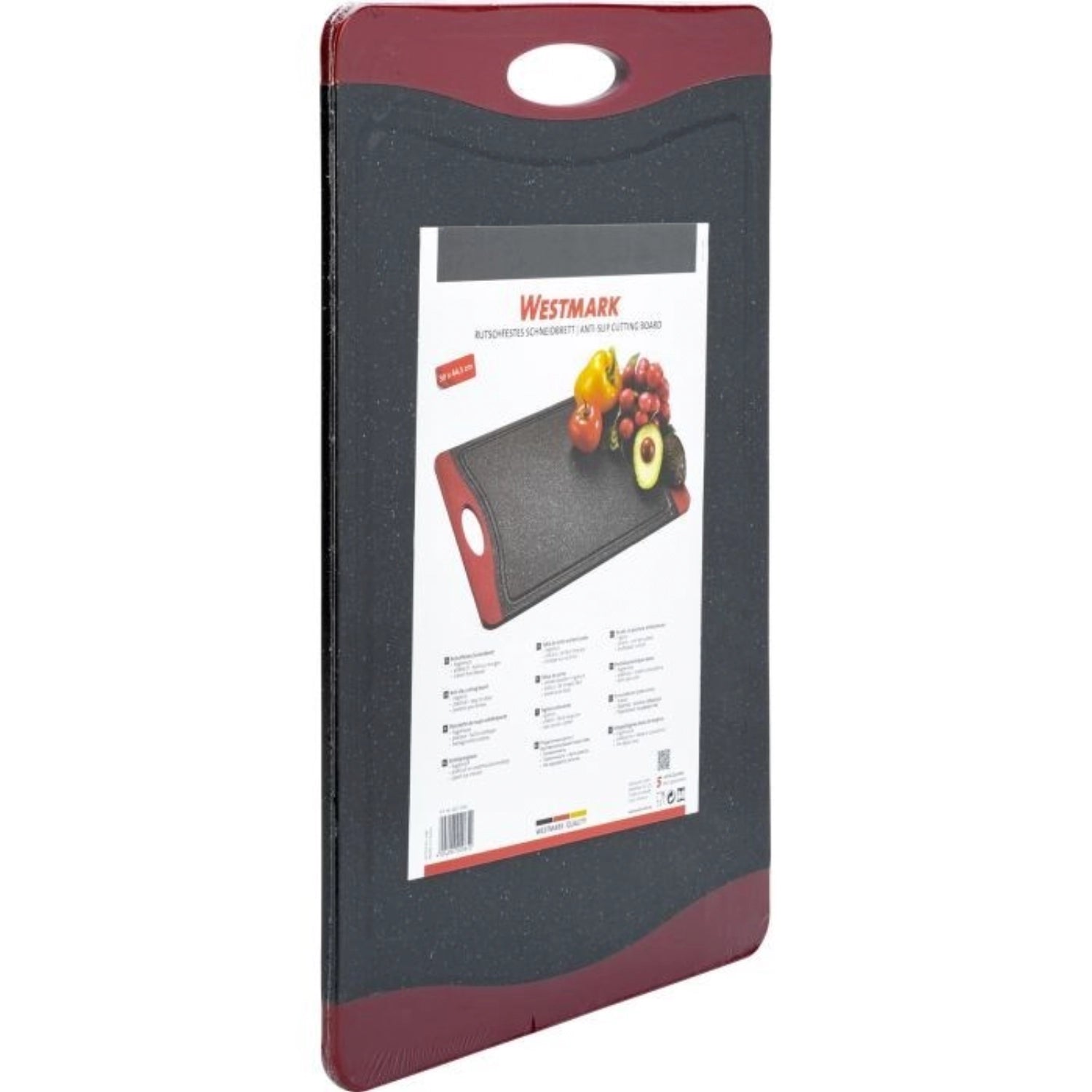 Cutting board non -slip, granite, 43x31x1cm