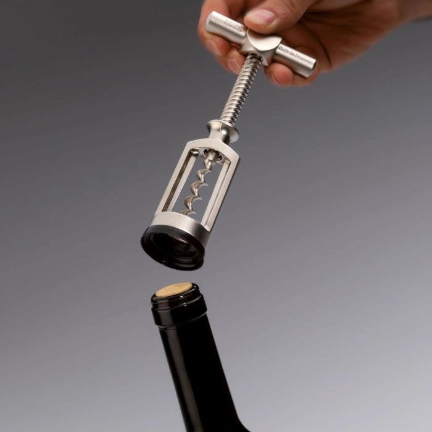 Glockenkorkenzieher Chianti von Westmark, edelmattiert, 15.5x7x3 cm, stilvoller Flaschenöffner für Weinliebhaber, ideal für elegante Anlässe.