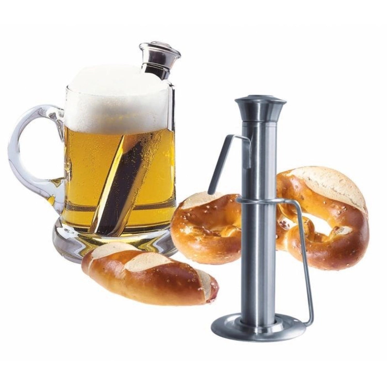 Beer warmers with stands, 6.5x6.5x17cm
