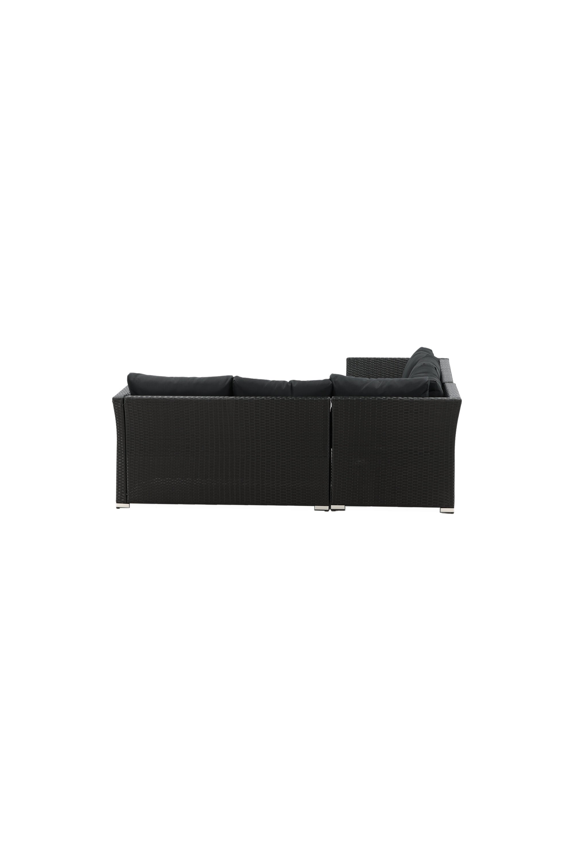 Haiti Ecksofa Outdoorset 70cm in Schwarz präsentiert im Onlineshop von KAQTU Design AG. Loungeset ist von Venture Home