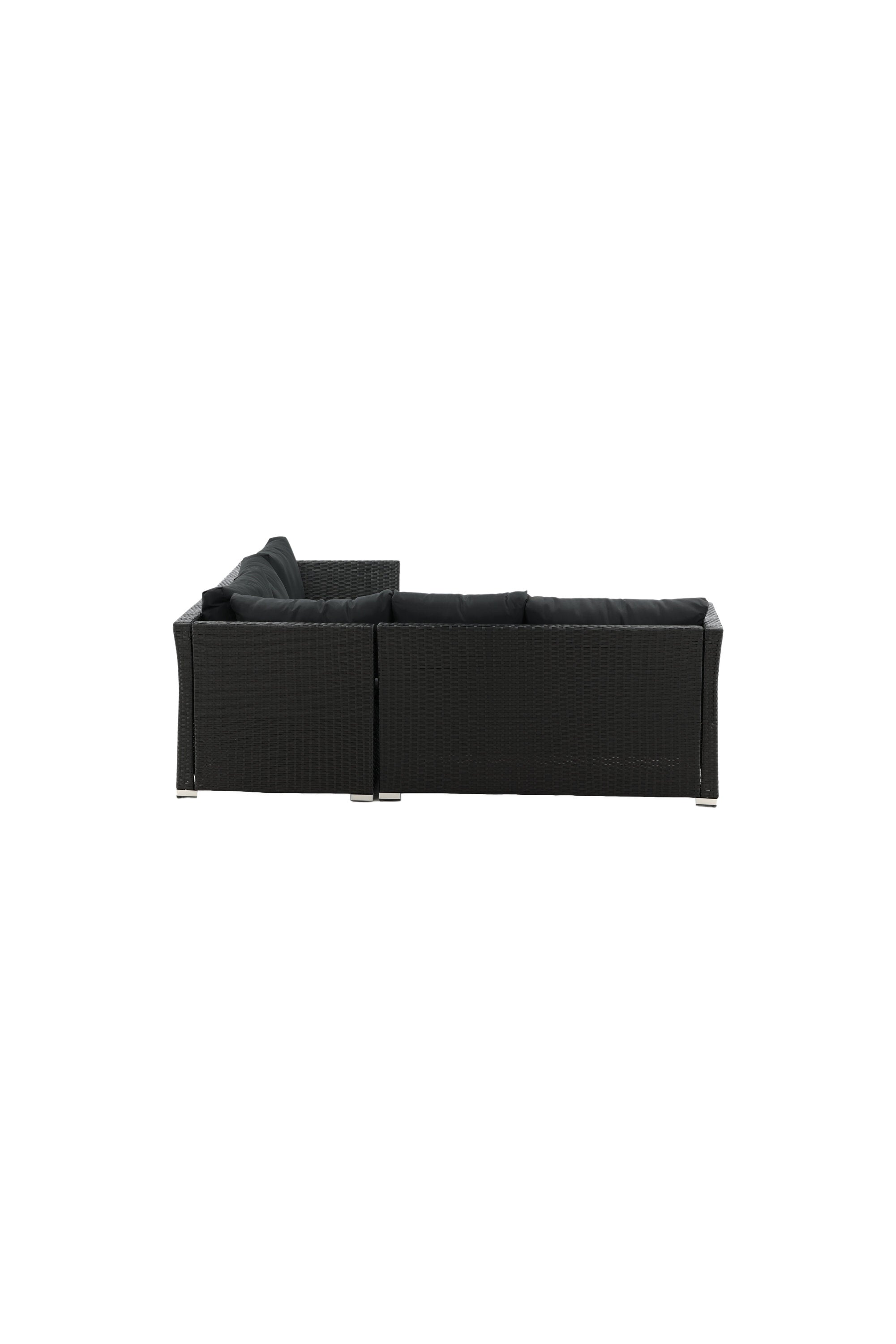 Haiti Ecksofa Outdoorset 70cm in Schwarz präsentiert im Onlineshop von KAQTU Design AG. Loungeset ist von Venture Home