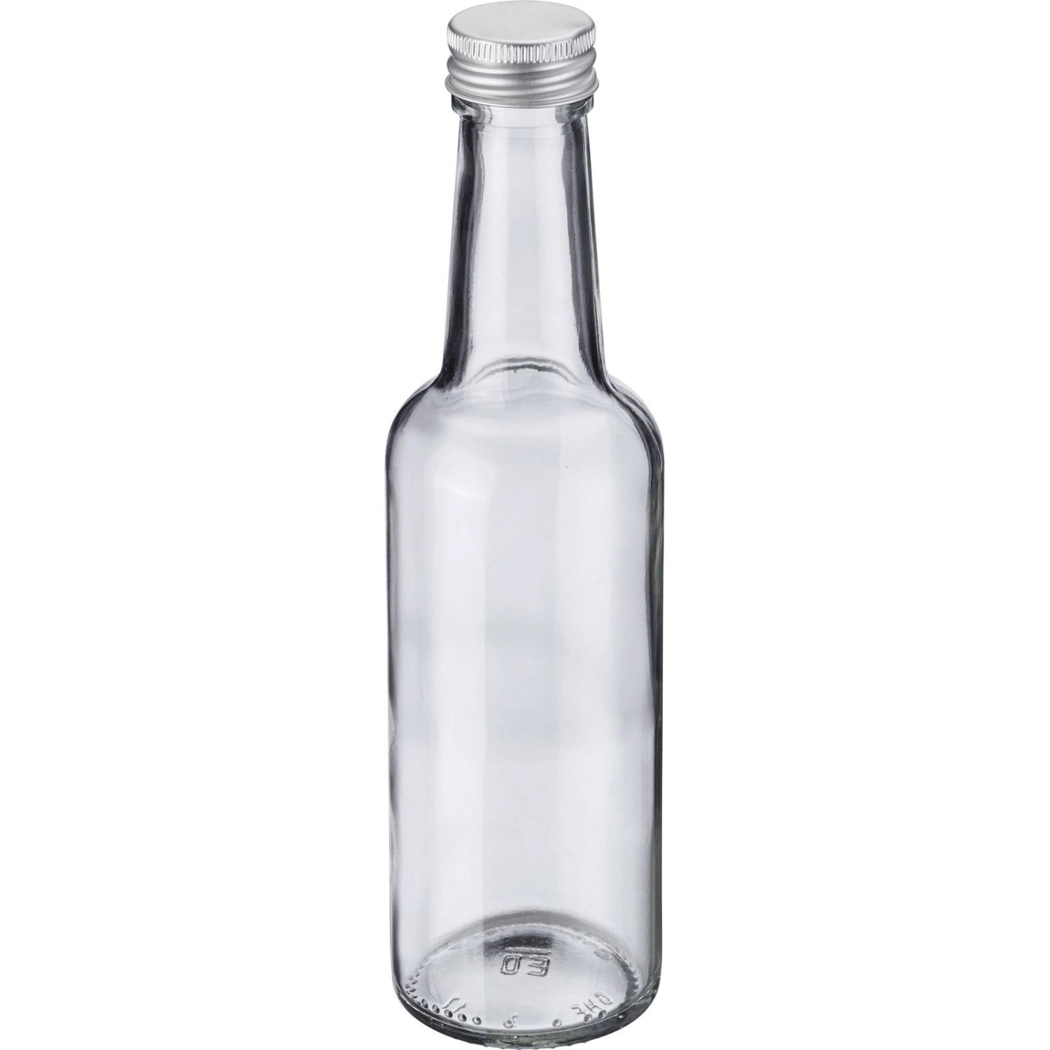 Flacon col droit 250ml, avec bouchon à vis 28 mm