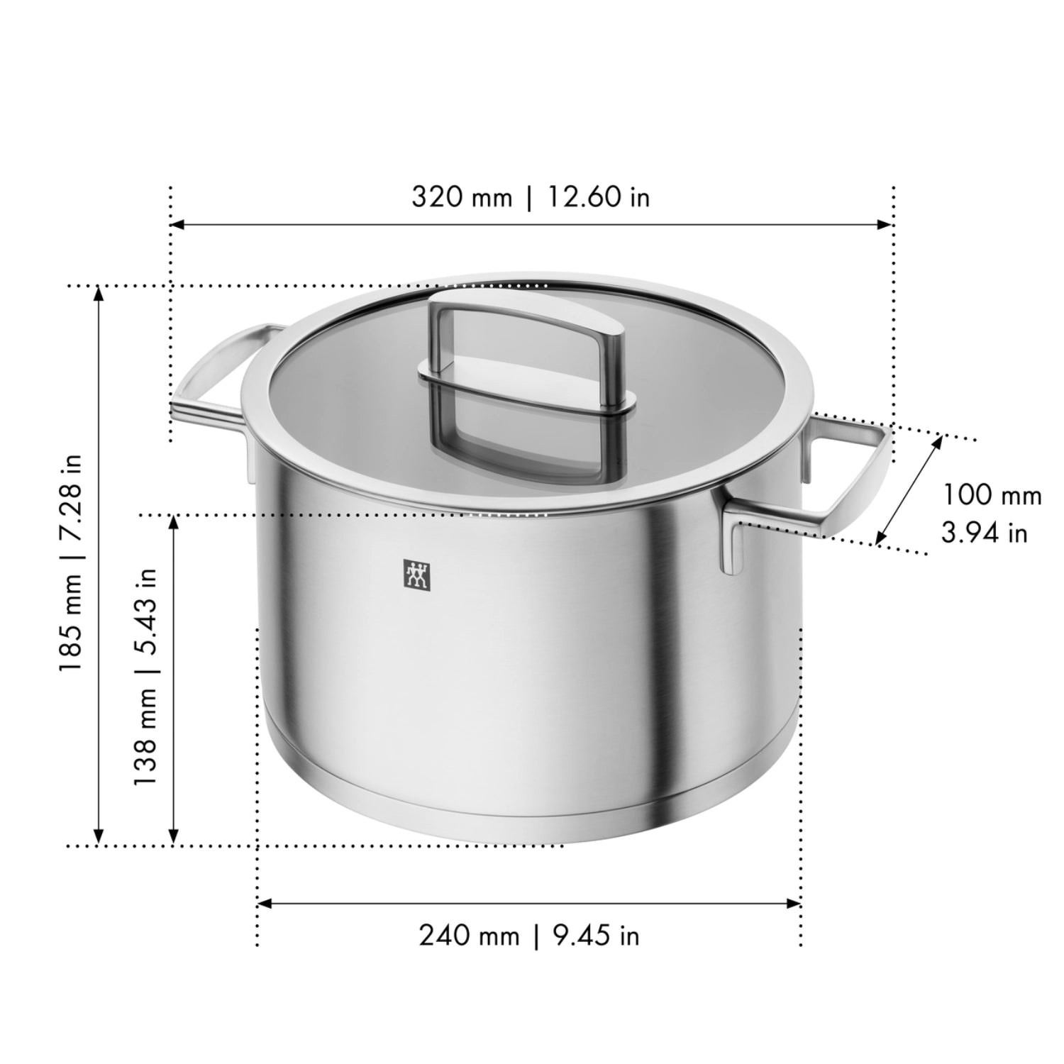 Elegantes 5-teiliges Kochtopfset von Zwilling Vitality, perfekt für kreative Kochabenteuer und stilvolle Küchenausstattung.