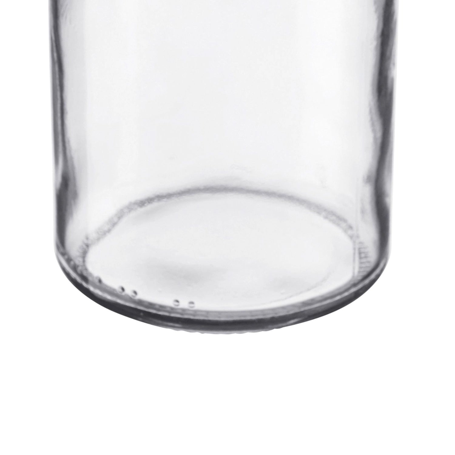 Sturzglas 230ml, m. rot-weiss Deckel, 66 mm