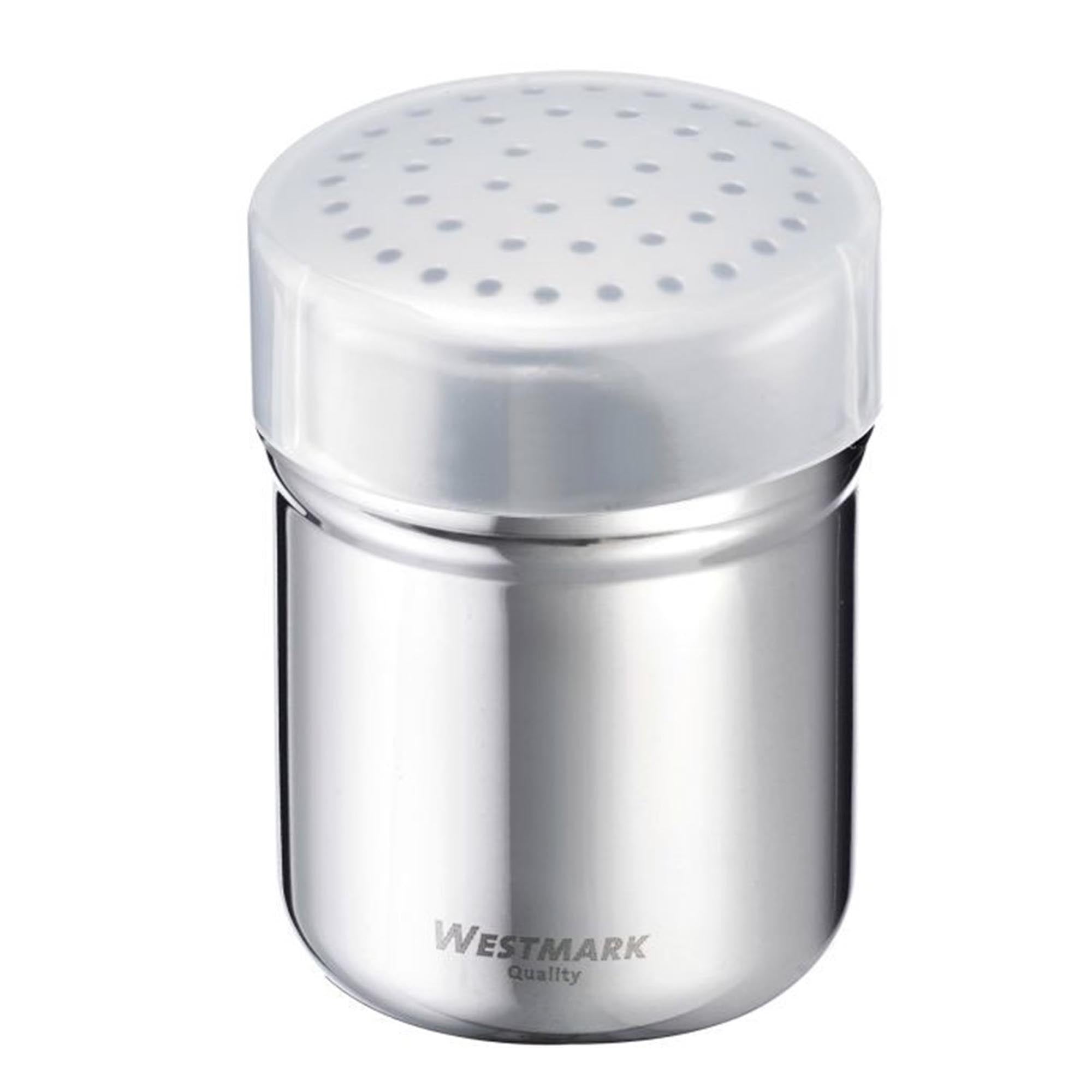 Praktischer Gewürzstreuer von Westmark mit Frischhaltedeckel, ideal für grobe Gewürze. Perfekt für Küche und Tisch.