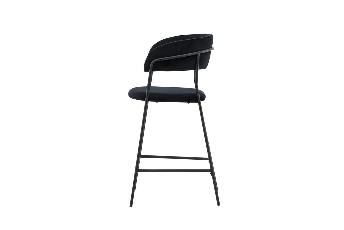 Lui Barstuhl in Schwarz präsentiert im Onlineshop von KAQTU Design AG. Barstuhl ist von Venture Home