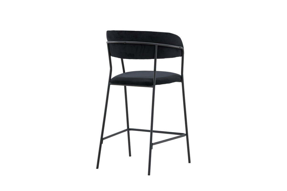 Lui Barstuhl in Schwarz präsentiert im Onlineshop von KAQTU Design AG. Barstuhl ist von Venture Home