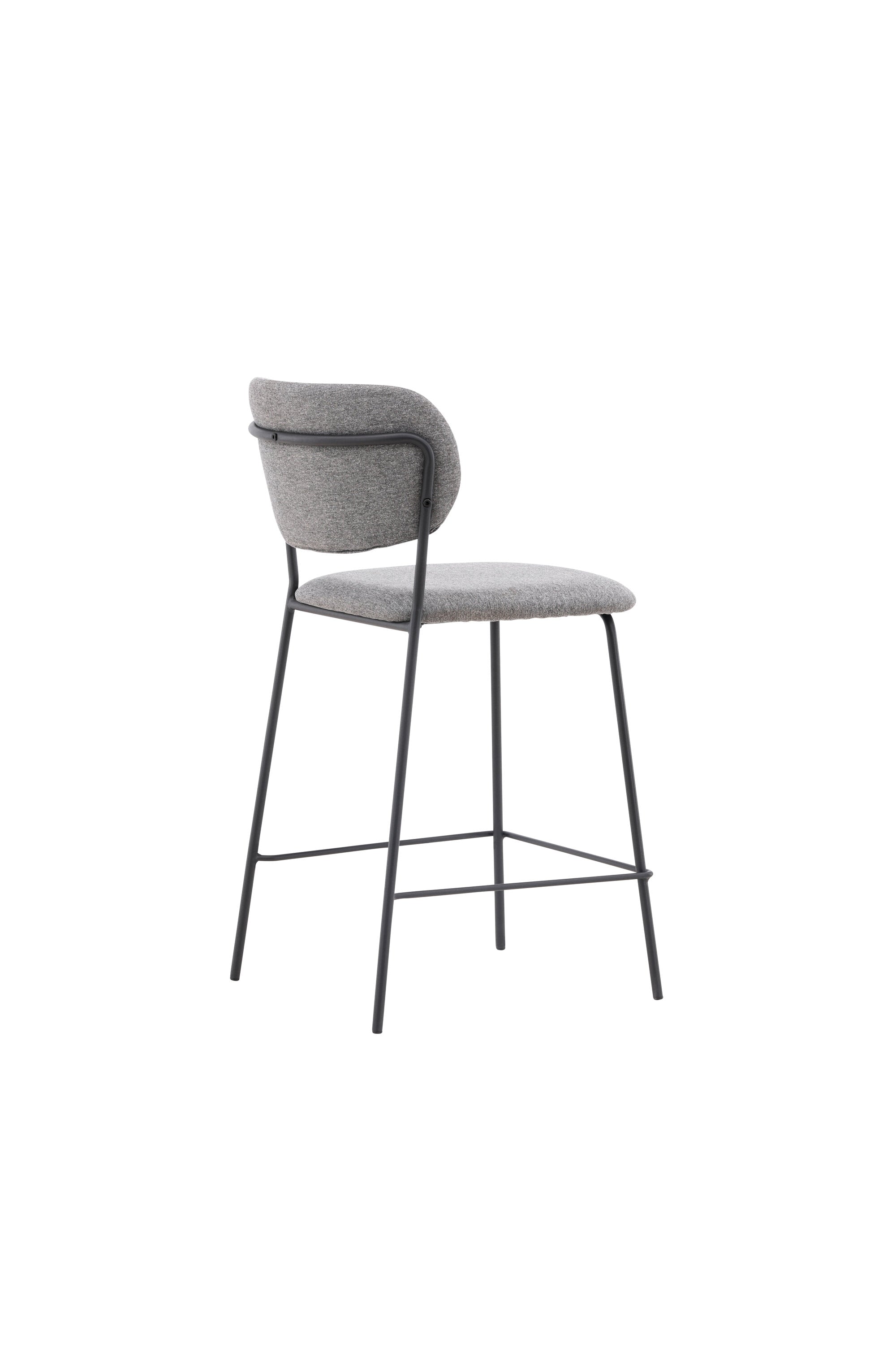 Glockenstuhl in Grau präsentiert im Onlineshop von KAQTU Design AG. Barstuhl ist von Venture Home