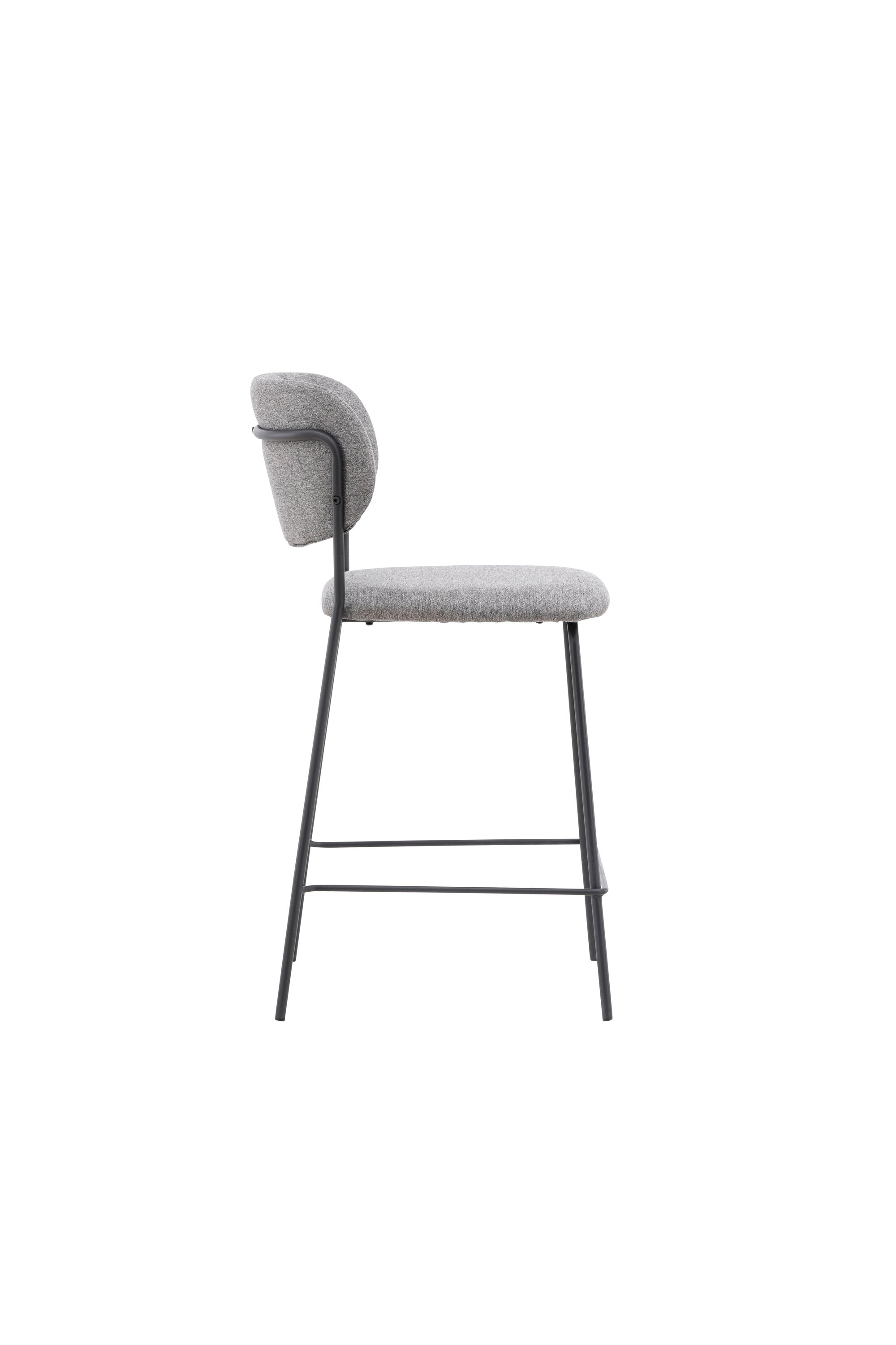 Glockenstuhl in Grau präsentiert im Onlineshop von KAQTU Design AG. Barstuhl ist von Venture Home
