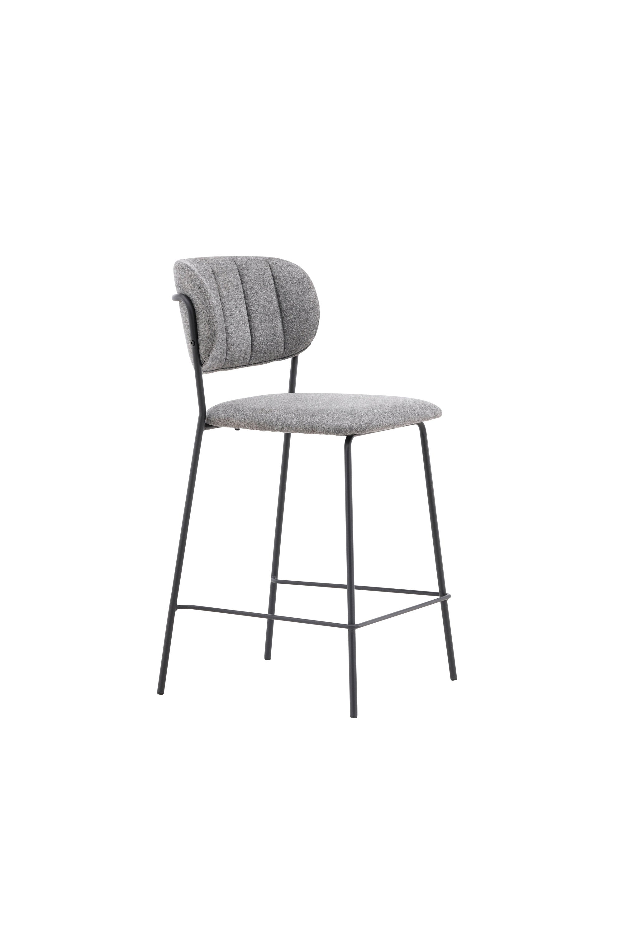 Glockenstuhl in Grau präsentiert im Onlineshop von KAQTU Design AG. Barstuhl ist von Venture Home