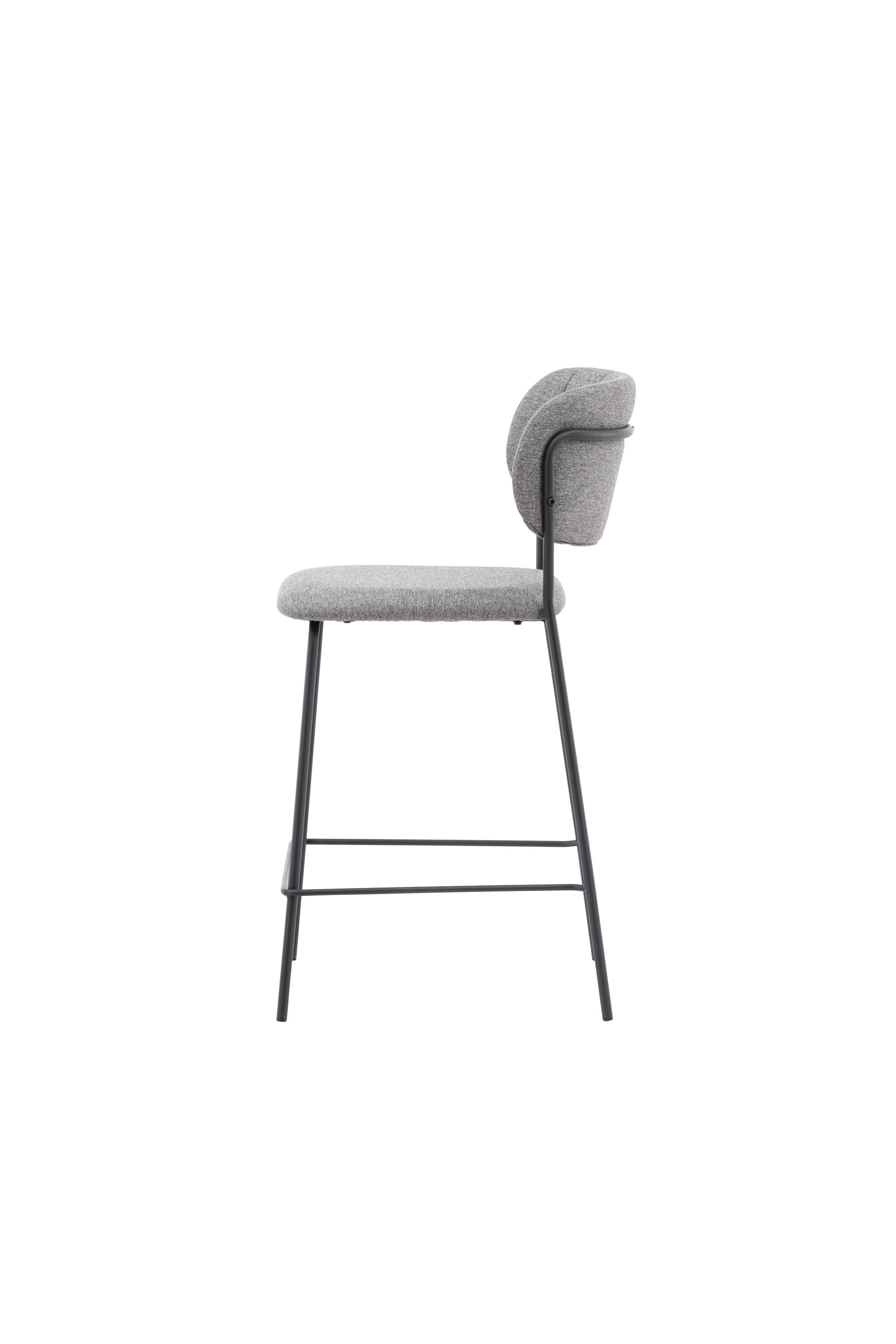 Glockenstuhl in Grau präsentiert im Onlineshop von KAQTU Design AG. Barstuhl ist von Venture Home