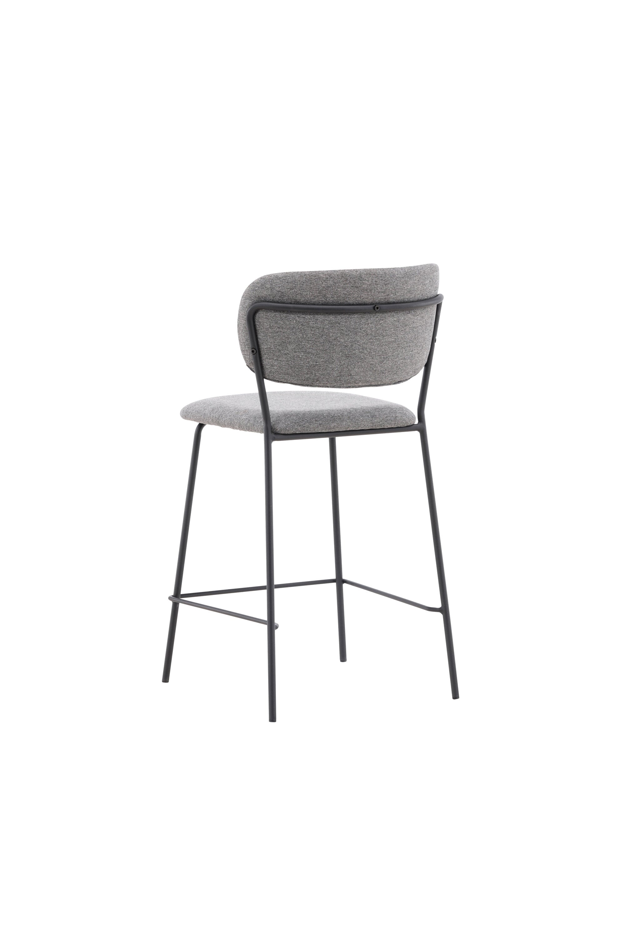 Glockenstuhl in Grau präsentiert im Onlineshop von KAQTU Design AG. Barstuhl ist von Venture Home