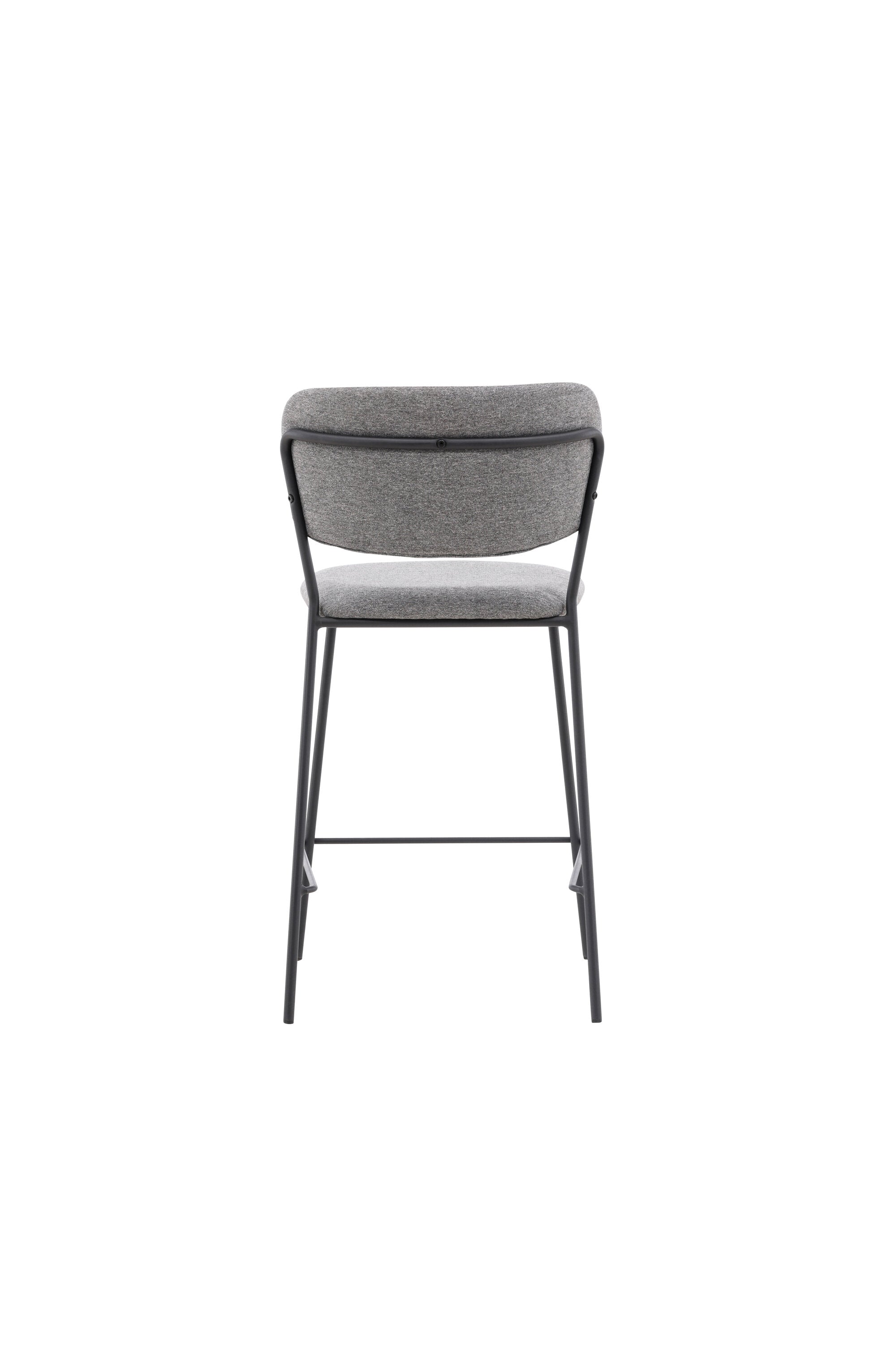 Glockenstuhl in Grau präsentiert im Onlineshop von KAQTU Design AG. Barstuhl ist von Venture Home